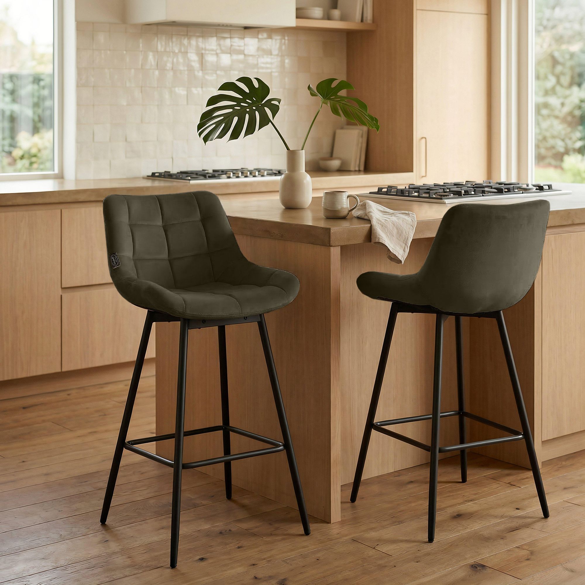 Tabouret de bar Weston pivotant