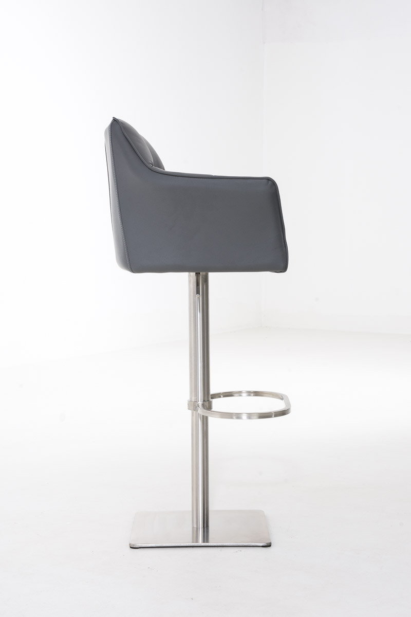 Tabouret de bar Damaso avec revetement en similicuir