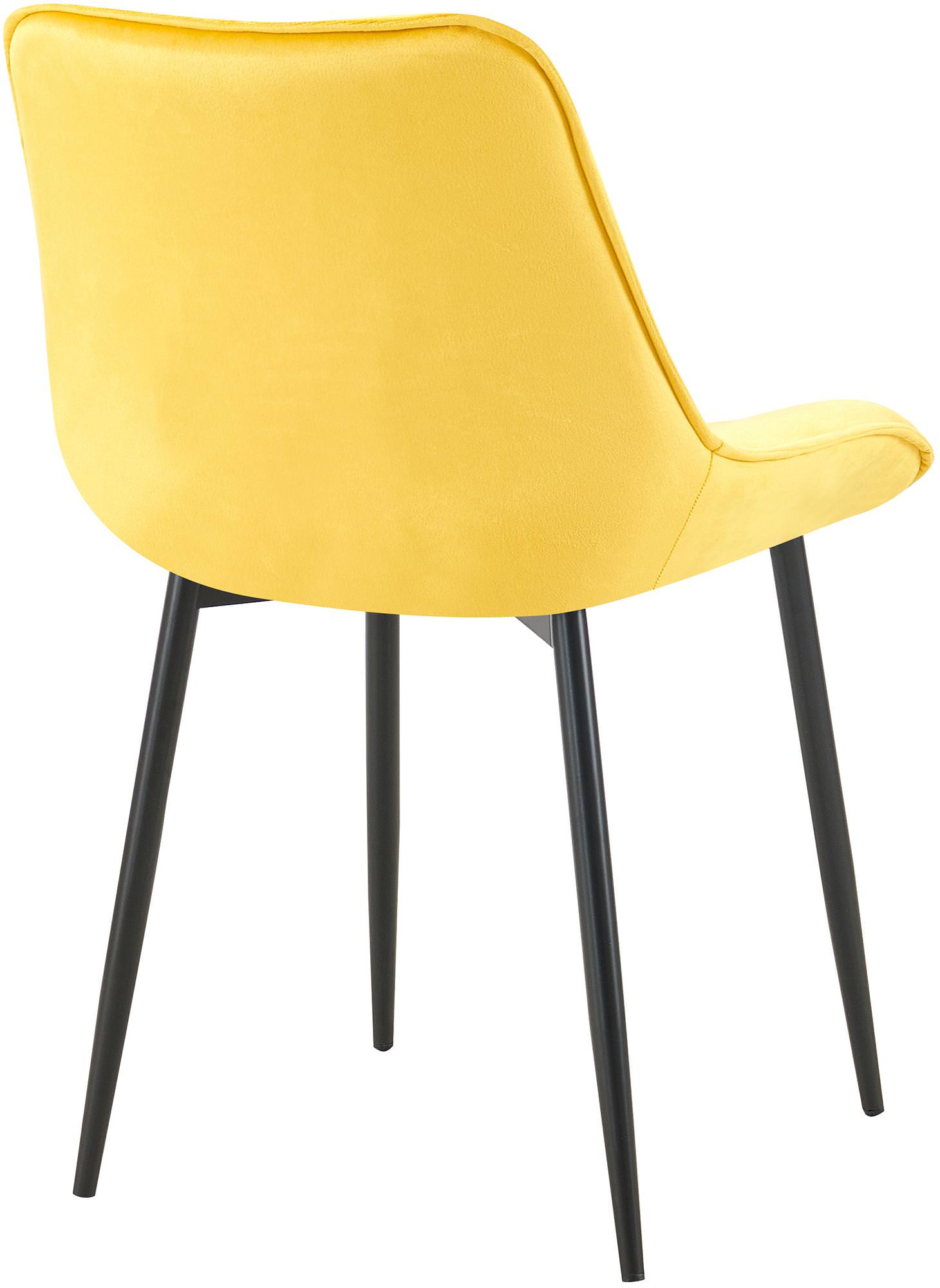 Chaise de salle à manger Wallace velours