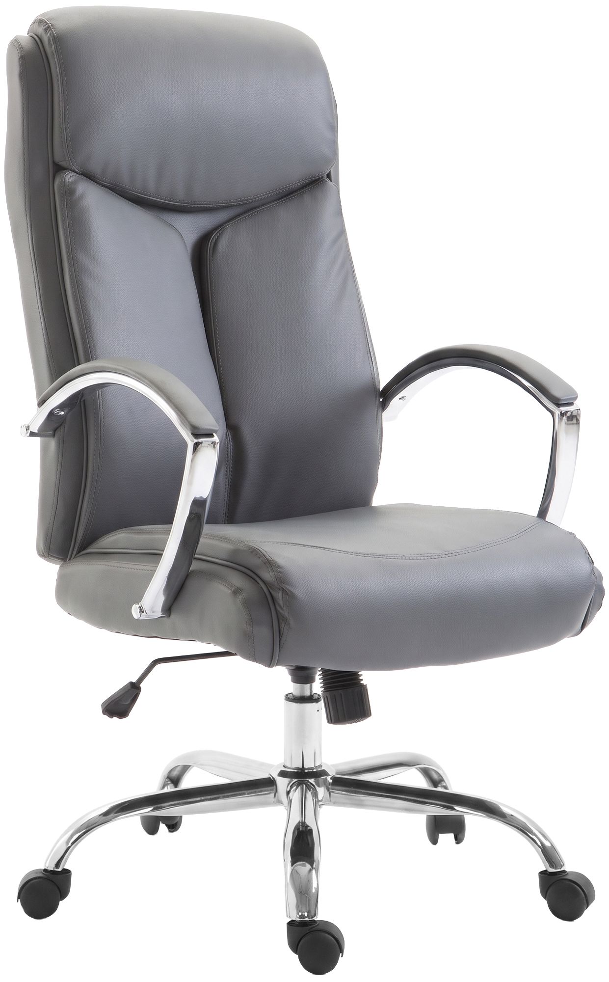 Chaise de bureau Arlen aspect cuir