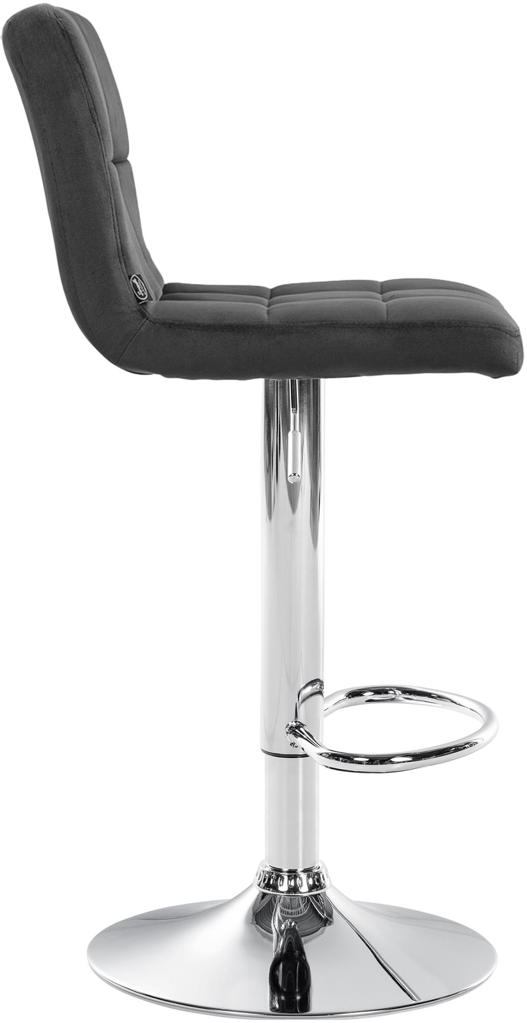 Tabouret de Bar Peru Velours