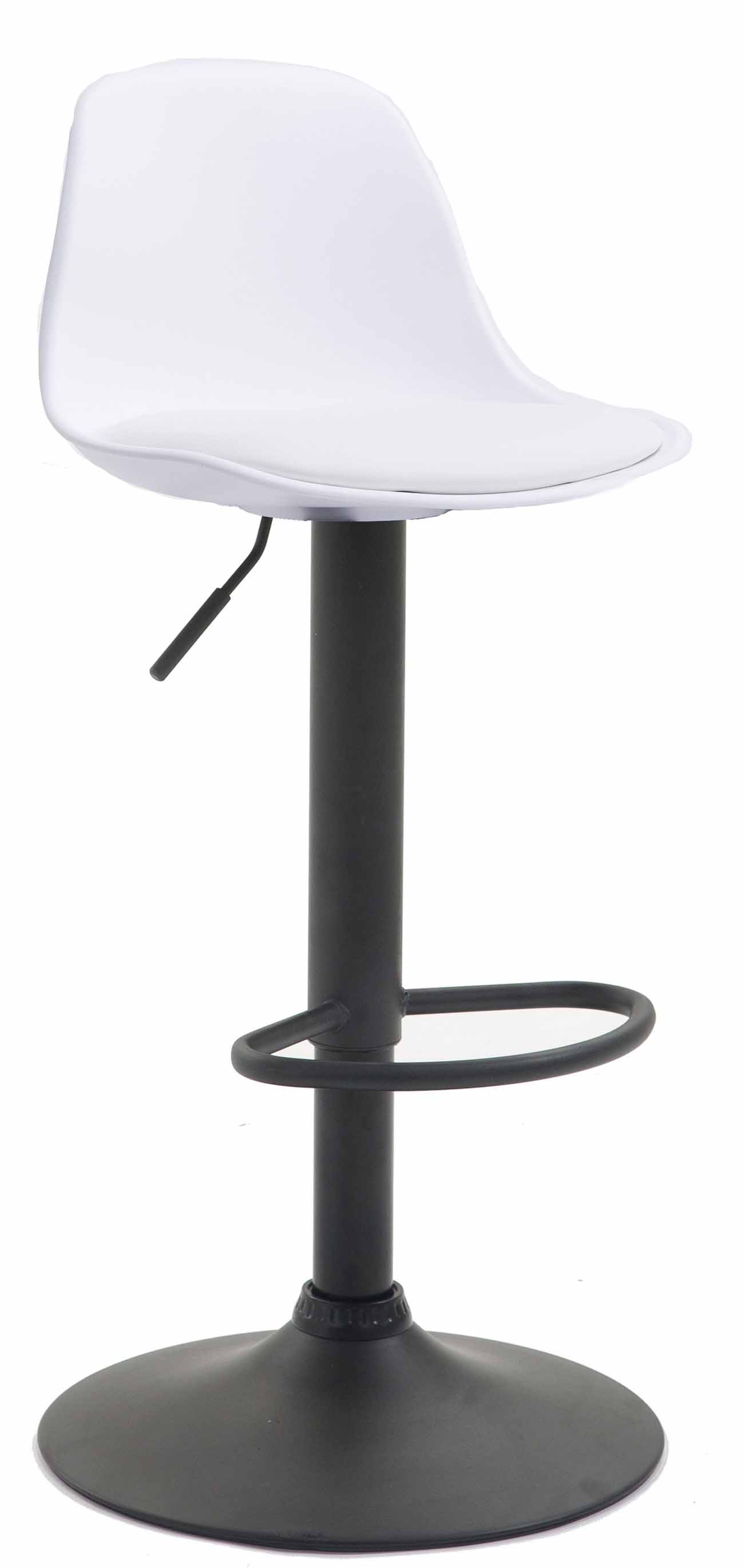 Tabouret de bar Kiel Similicuir et coque en plastique