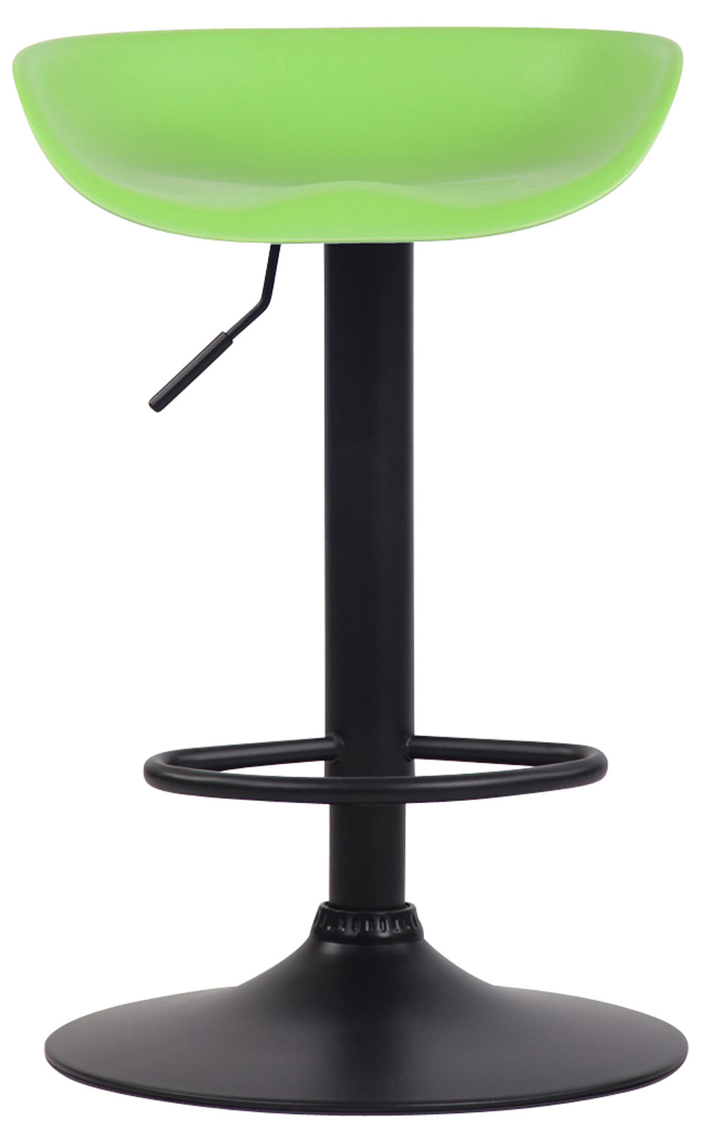 Tabouret de bar Anaheim avec assise en plastique et Pied Trompette