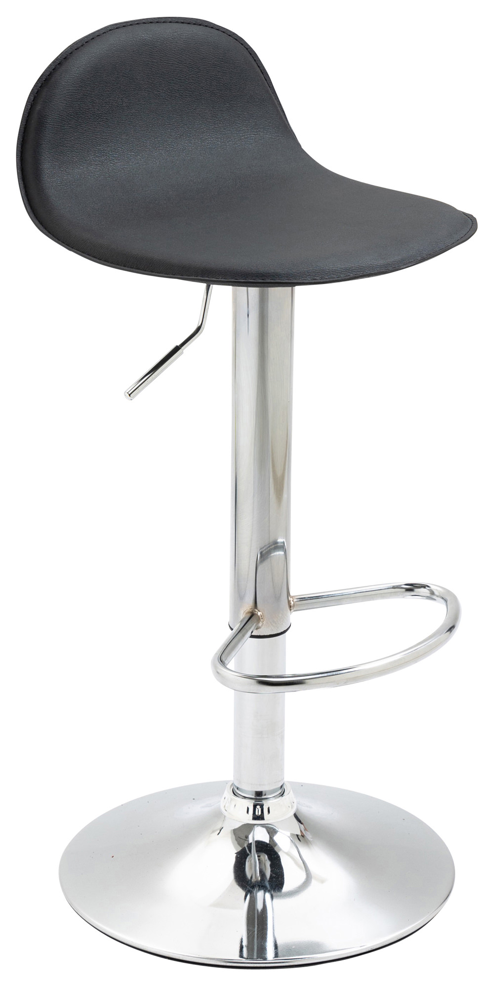 Lot de 2 tabourets de bar design Lana V2 similicuir