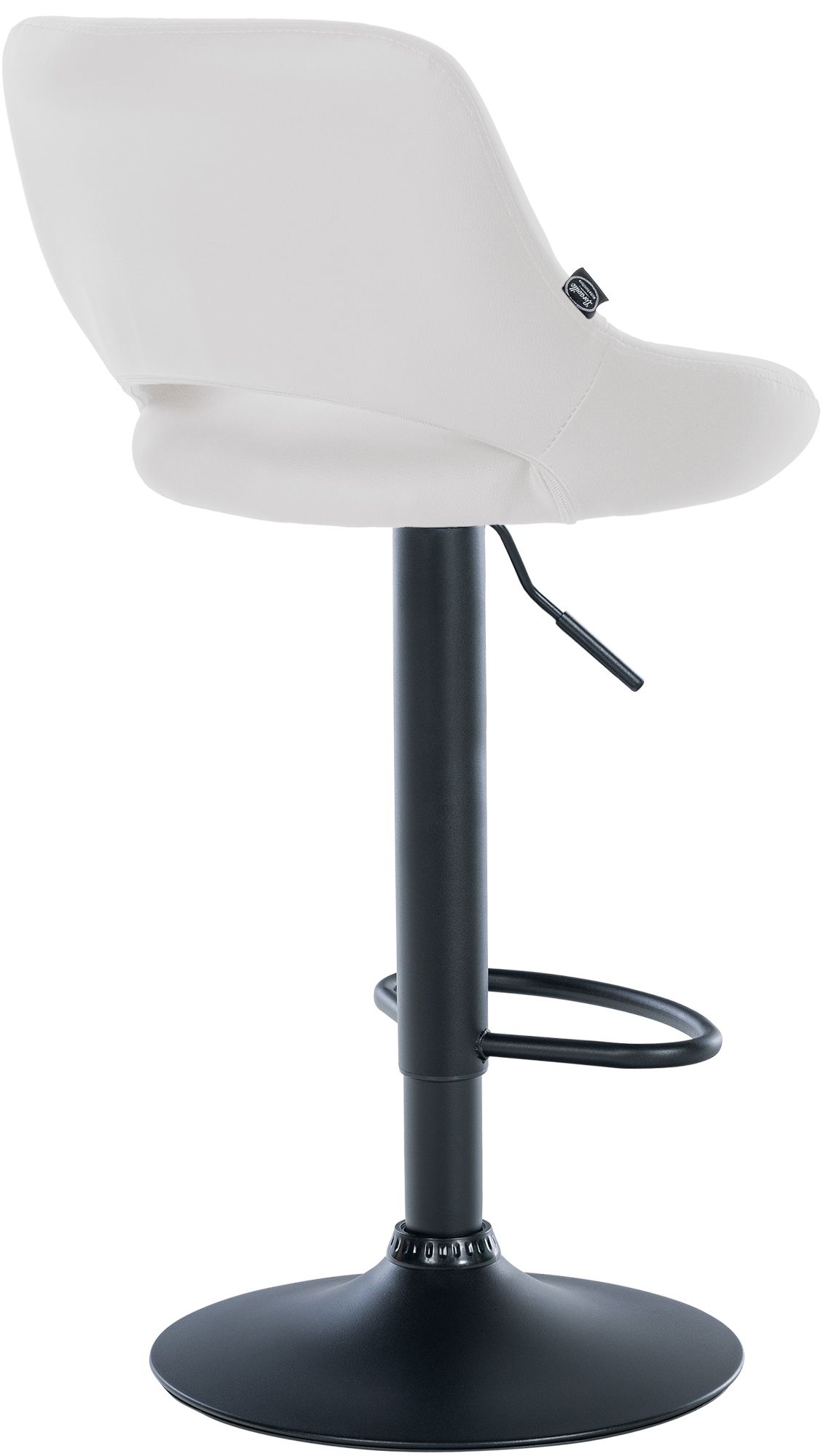 Lot de 2 tabourets de bar Milet en similicuir