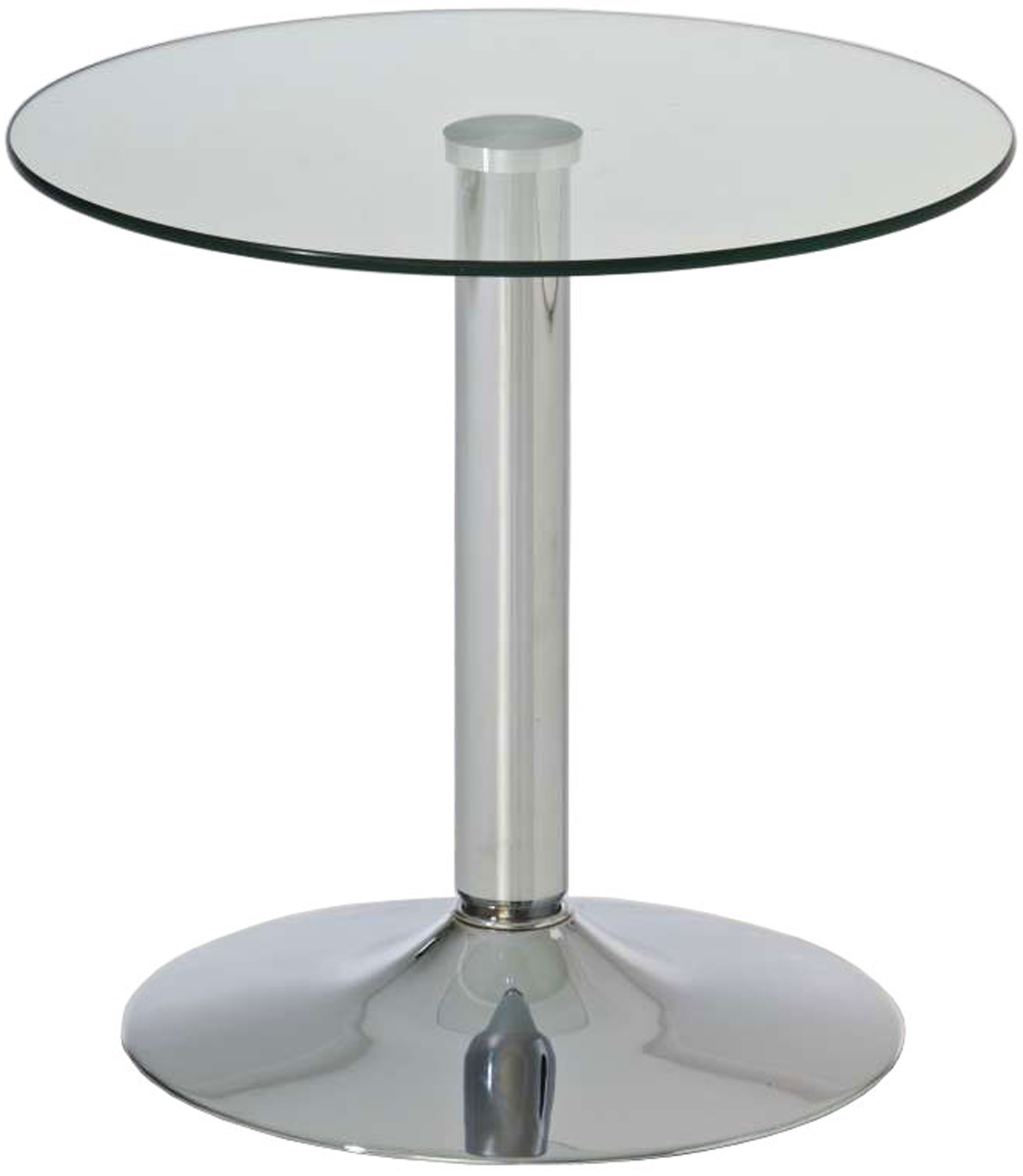 Table en verre ronde Ikarus Ø 50 cm