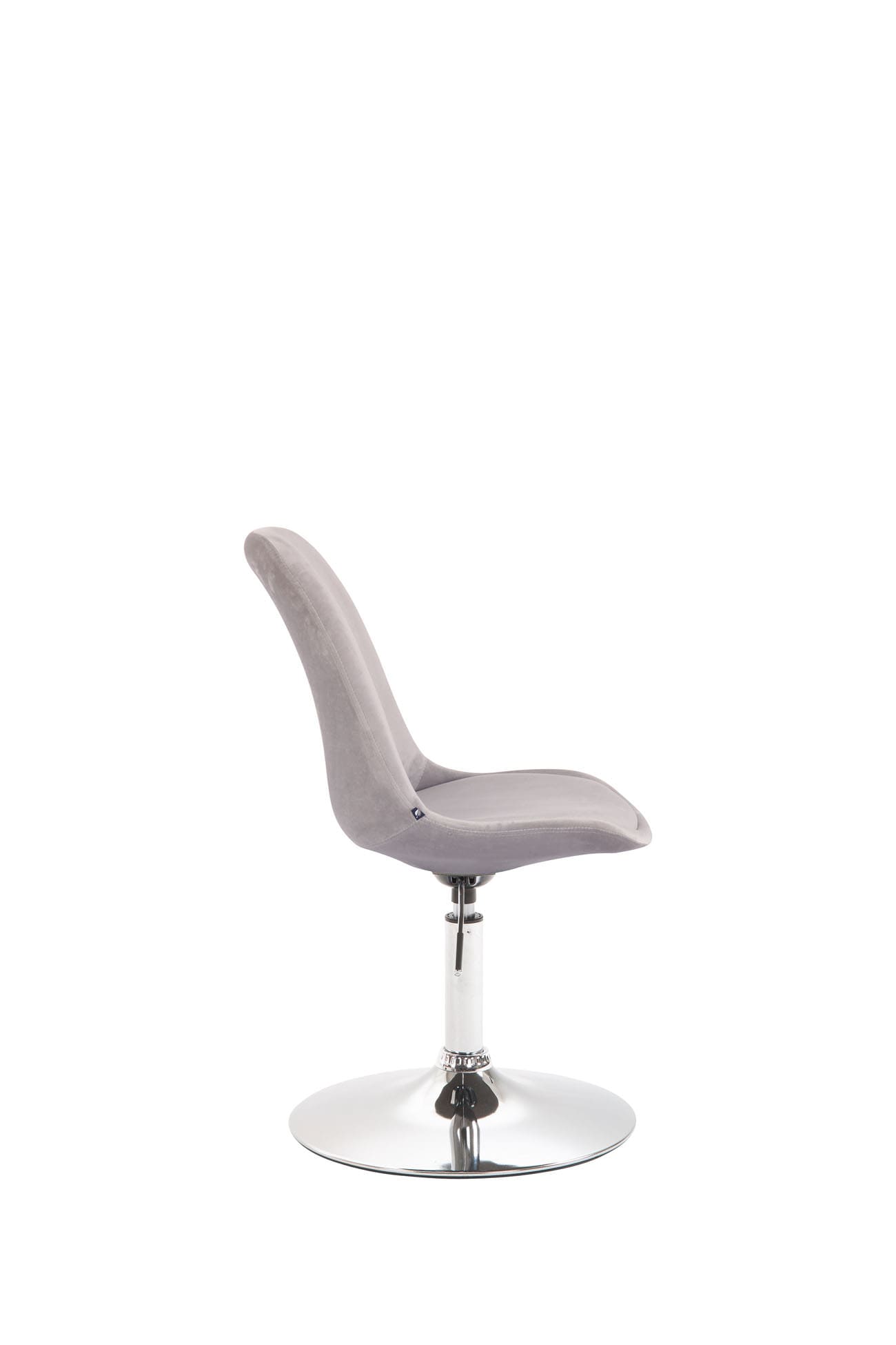 Lot de 4 Chaises de salle à manger Maverick en velours avec pied métal