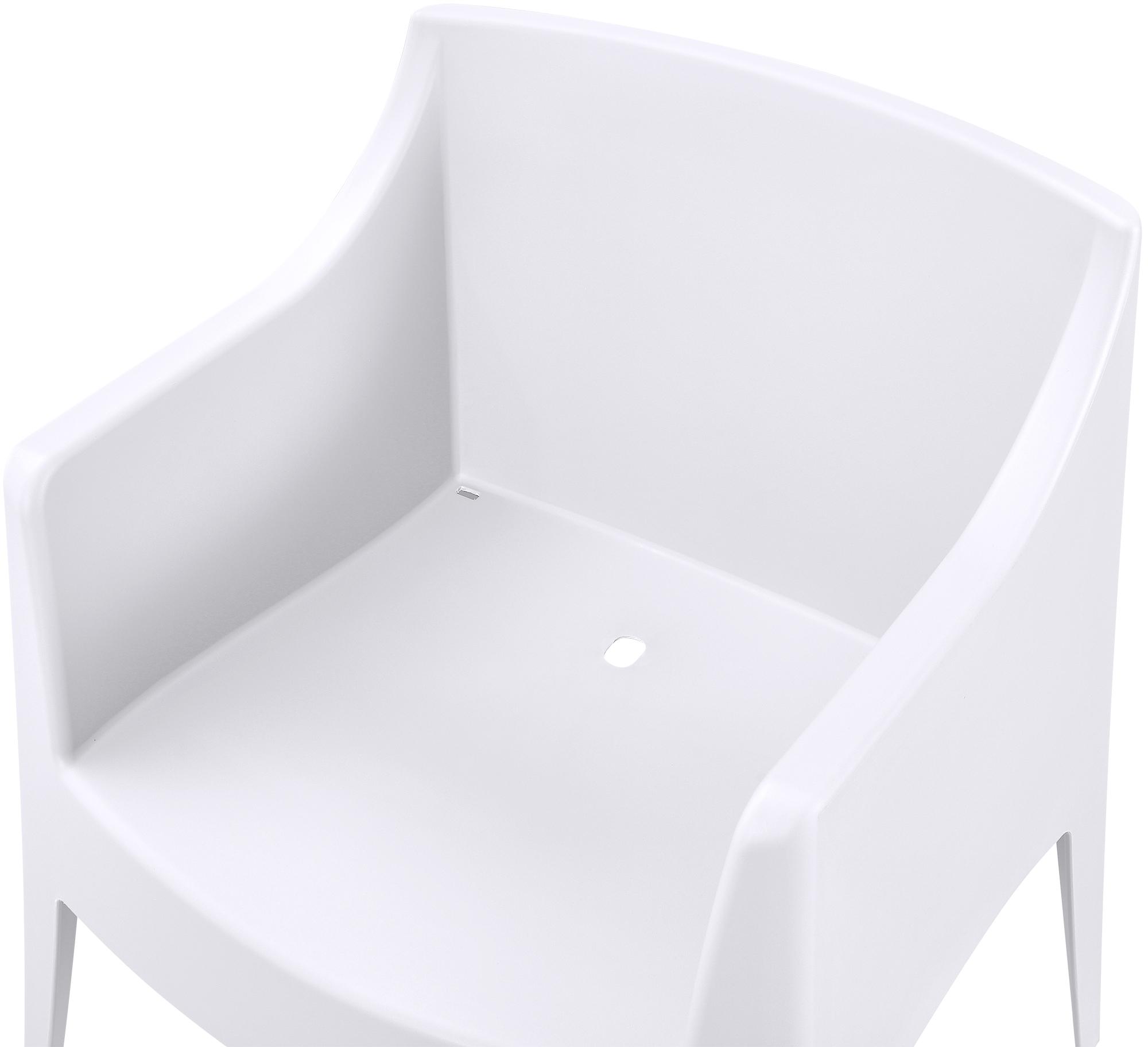 Ensemble de 4 chaises de jardin Bartal