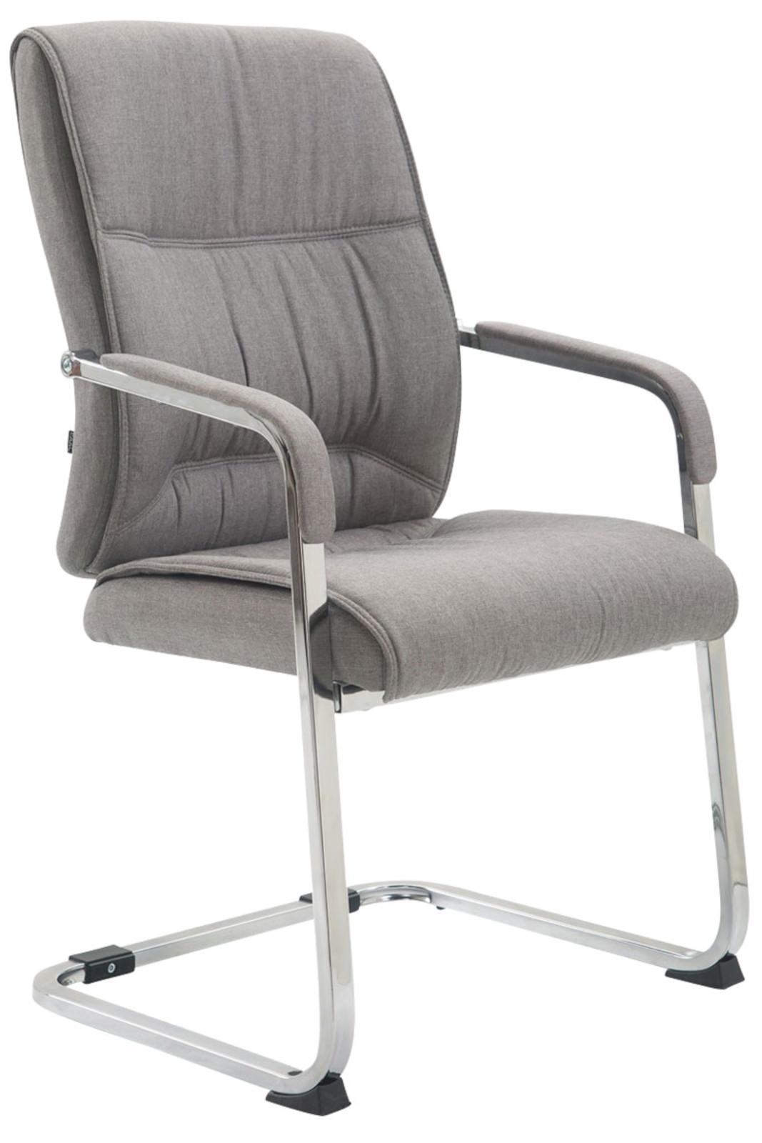 CLP Lot de 2 Chaises Cantilever XXL Anubis en Tissu avec accoudoirs