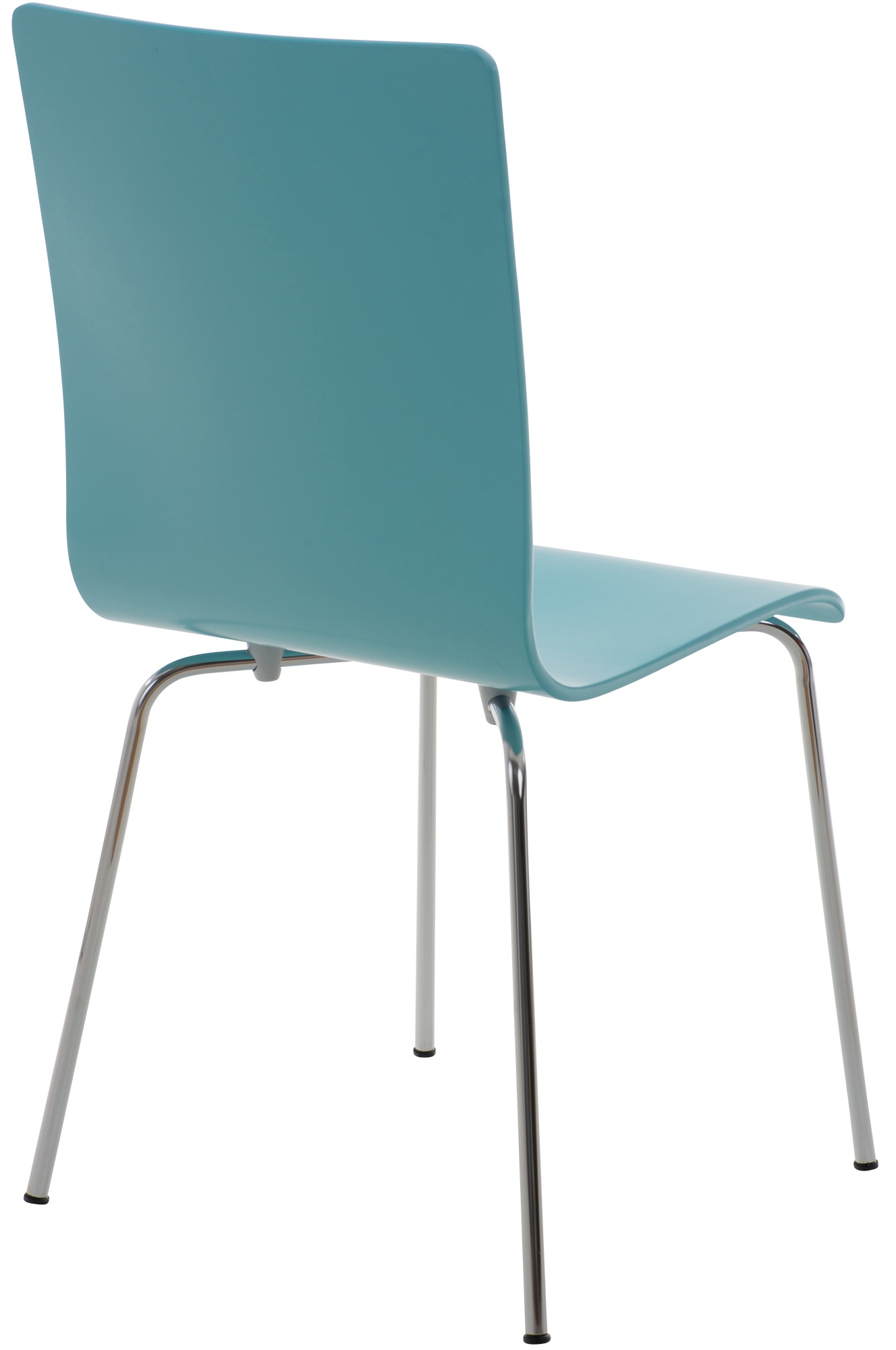 Set 2 Chaises Pepe en bois Bleu clair
