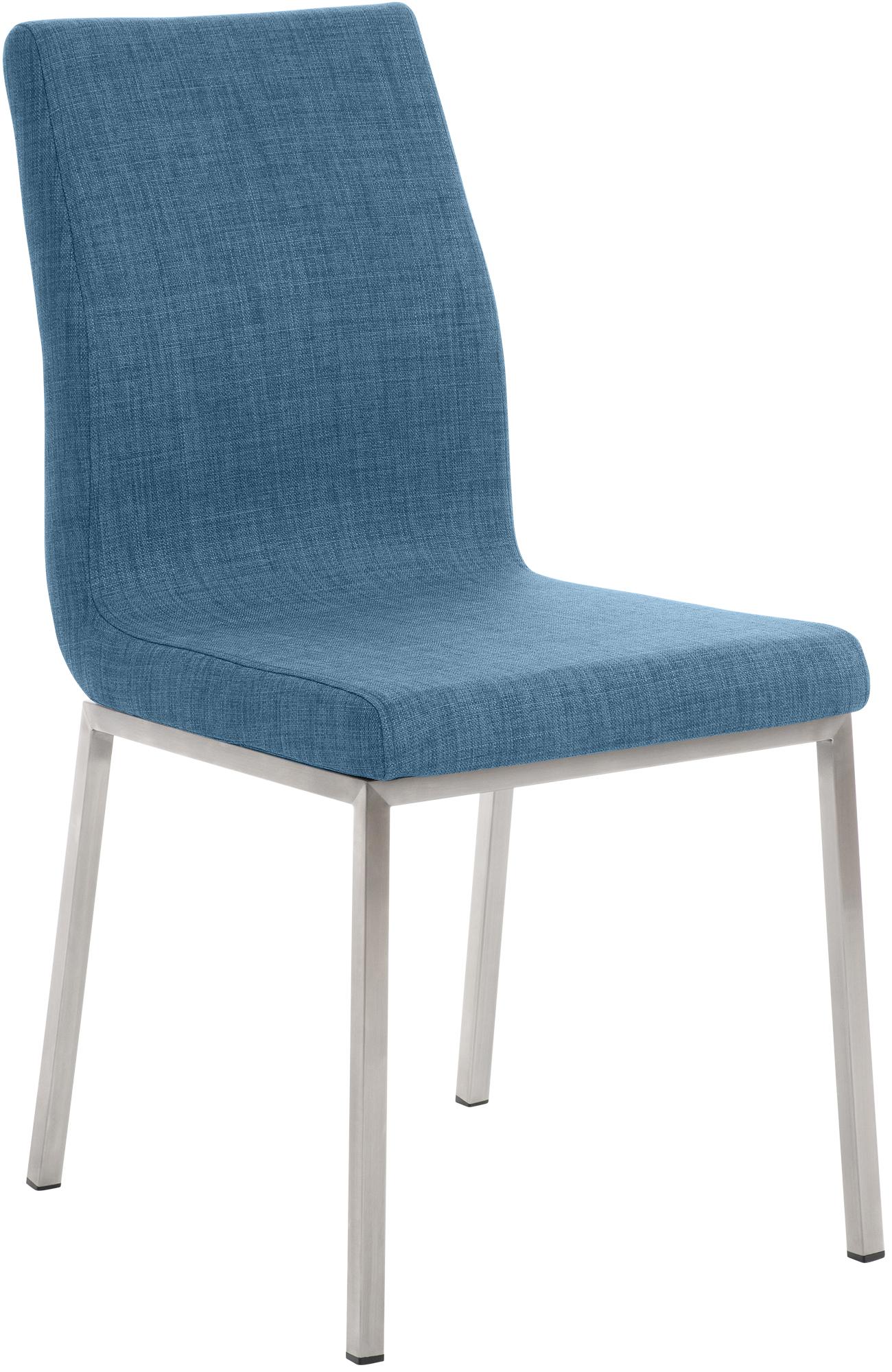 Chaise Colmar avec revêtement en tissu