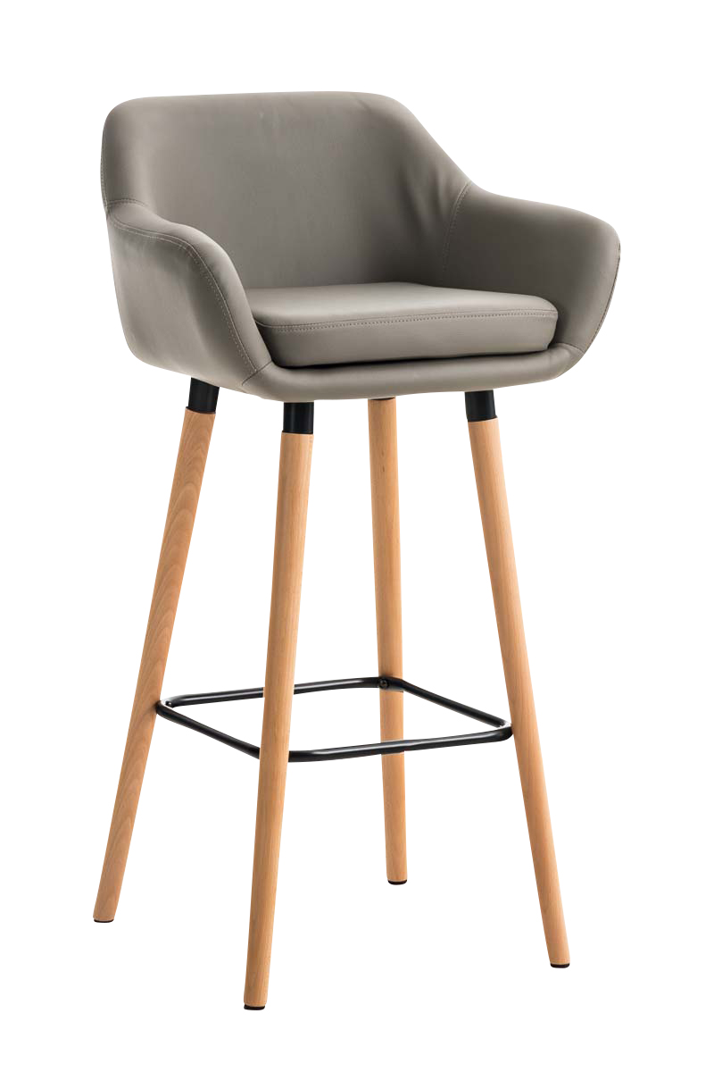 Tabouret de bar Grant en similicuir