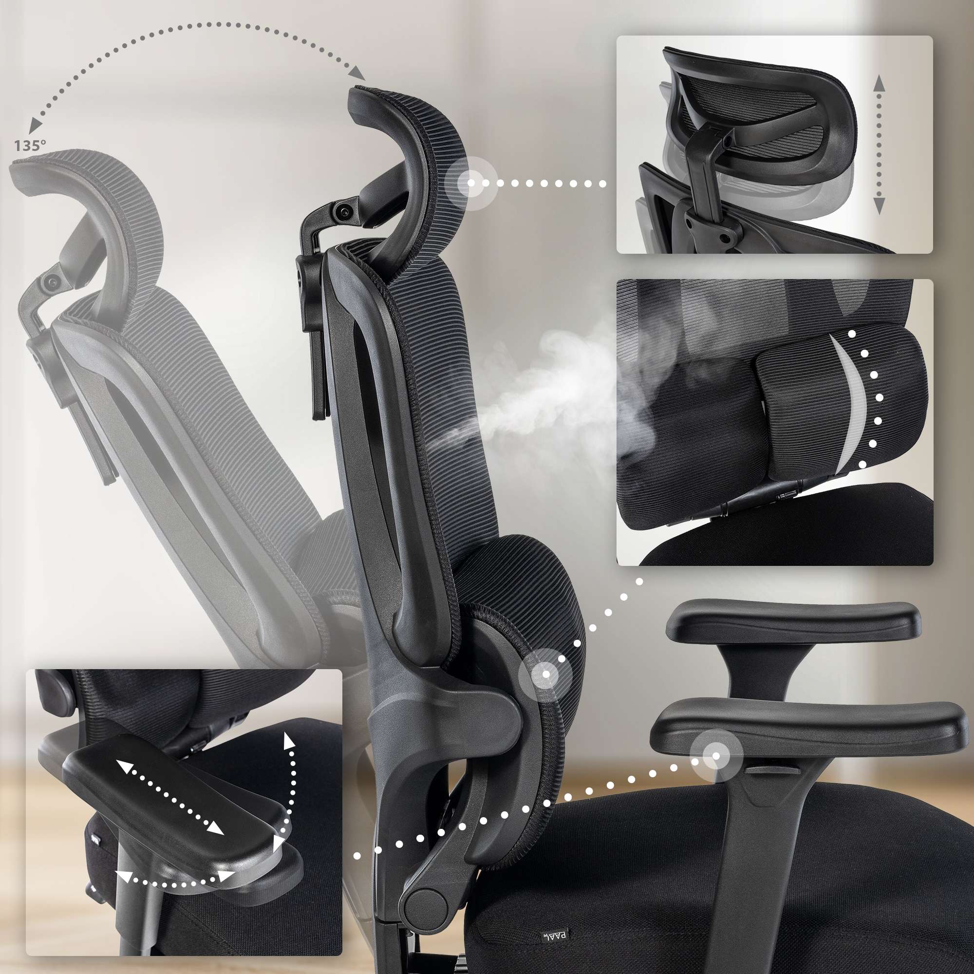 Chaise de bureau Altamont