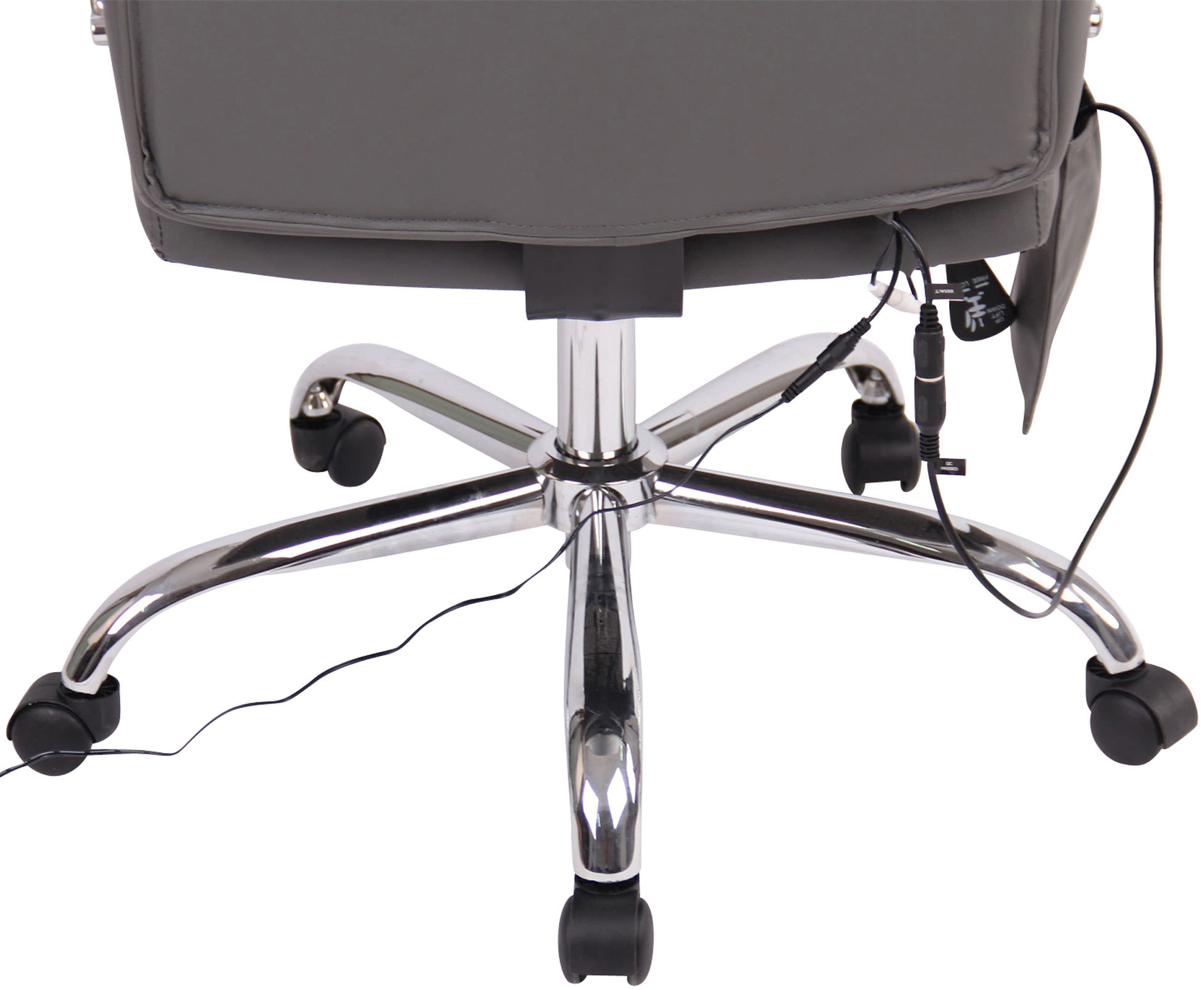 Fauteuil de bureau Valais avec fonction de massage en tissu ou en similicuir