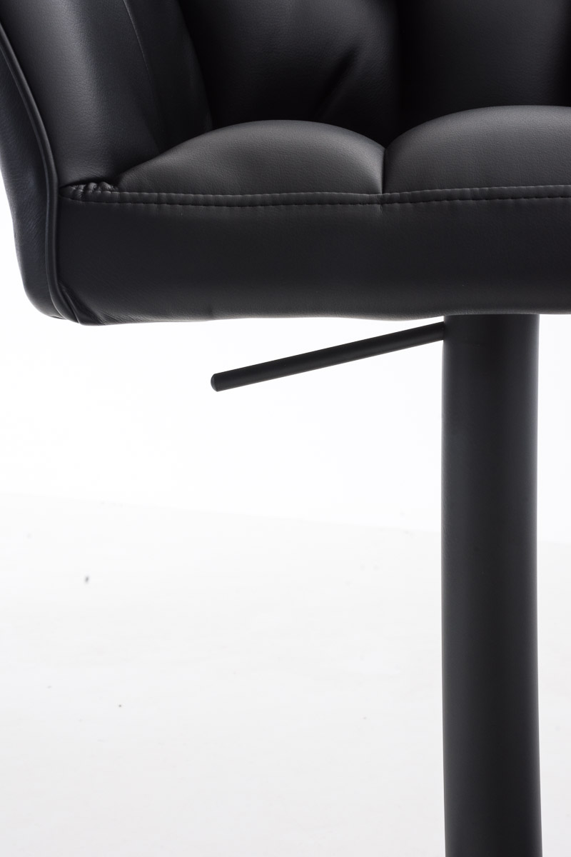 Tabouret de bar Damaso avec revetement en similicuir