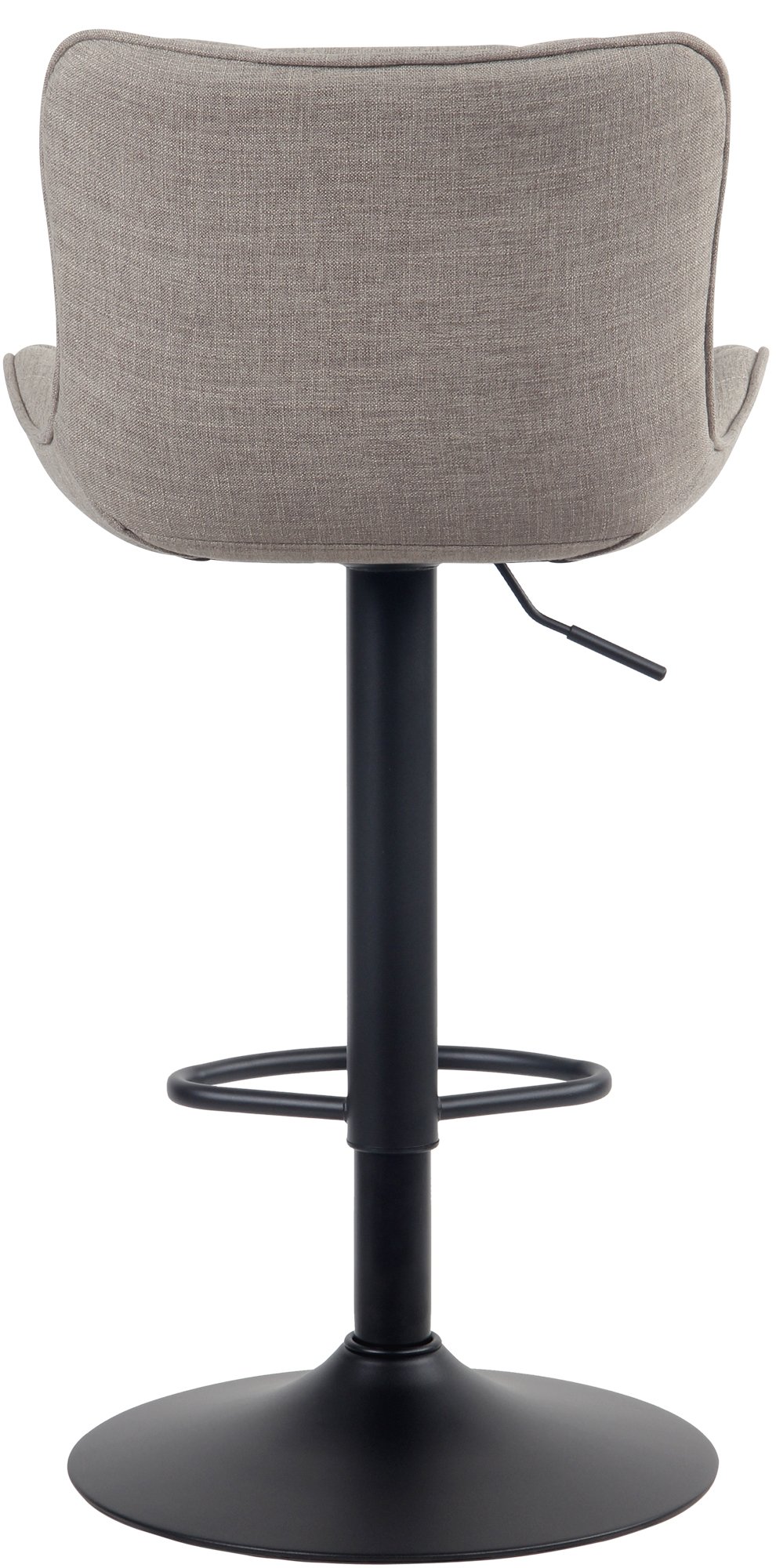 Lot de 2 Tabourets de bar Linus Pied en Métal réglable pivotant
