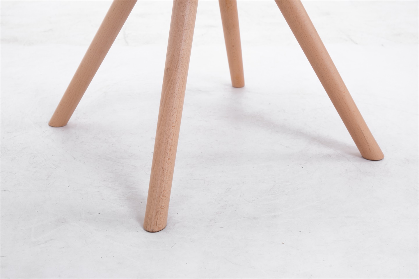 Chaise Toulouse tissu pieds ronds