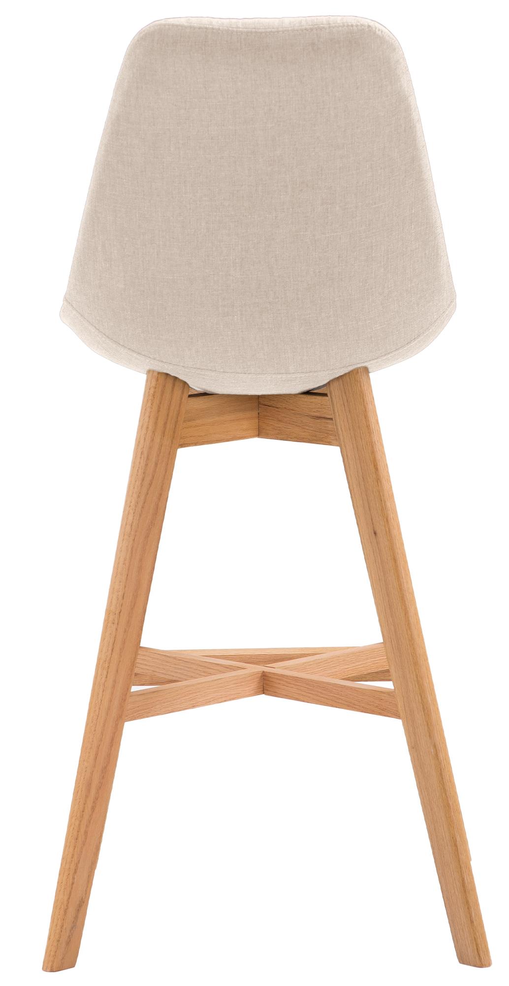 Lot de 2 tabourets de bar Cannes Tissu