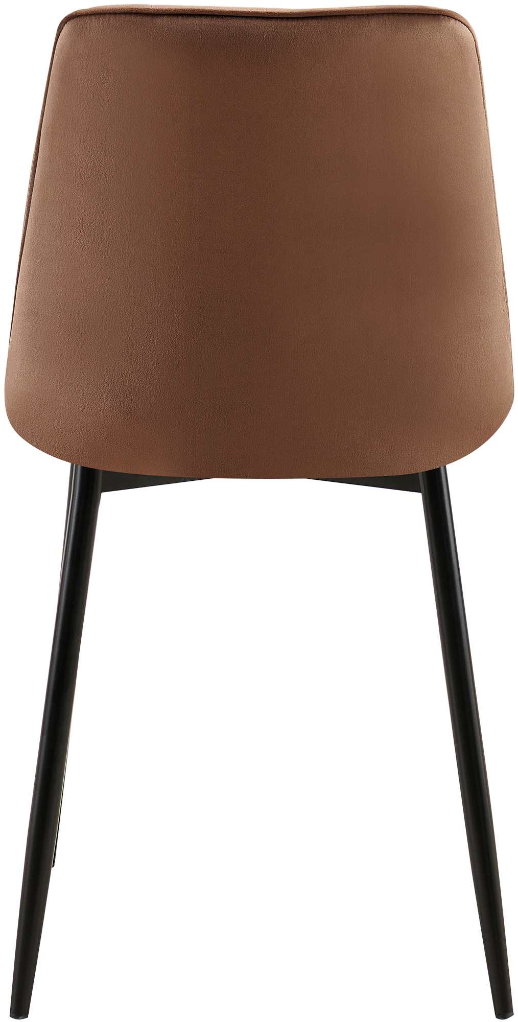 Lot de 2 chaises de salle à manger Gifford en velours