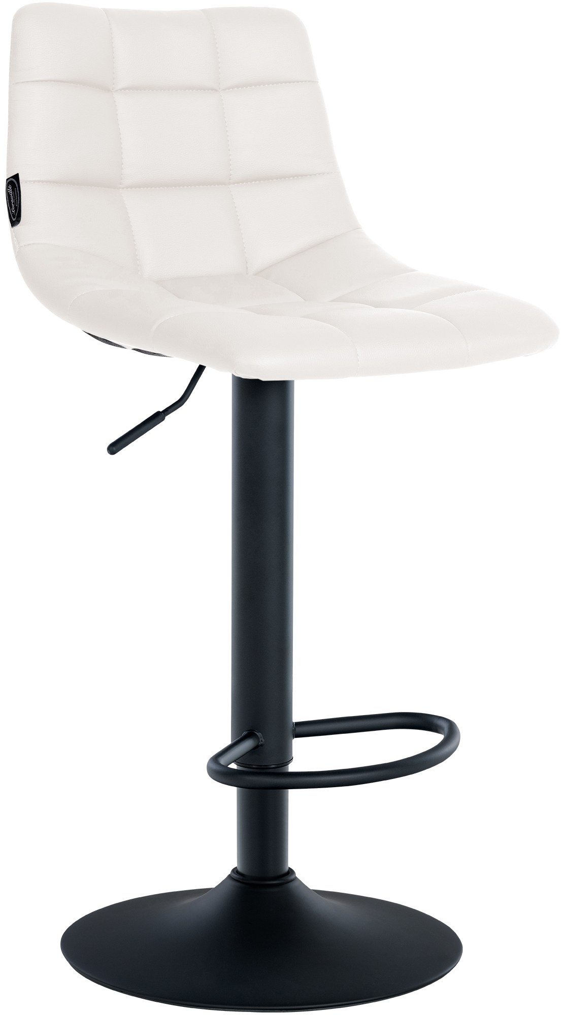 Lot de 2 tabourets de bar Jerry en similicuir