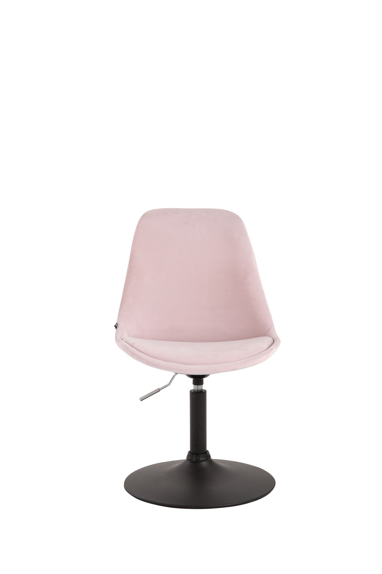 Chaise de salle à manger Maverick en velours avec pied trompette