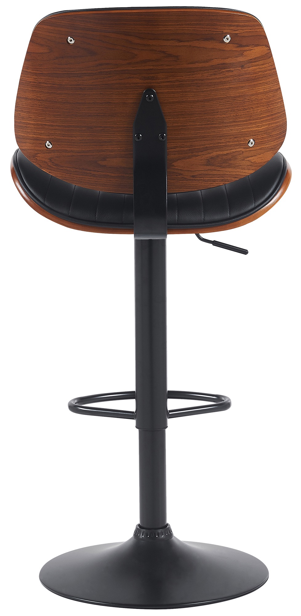 Lot de 2 tabourets de bar Clawson en similicuir