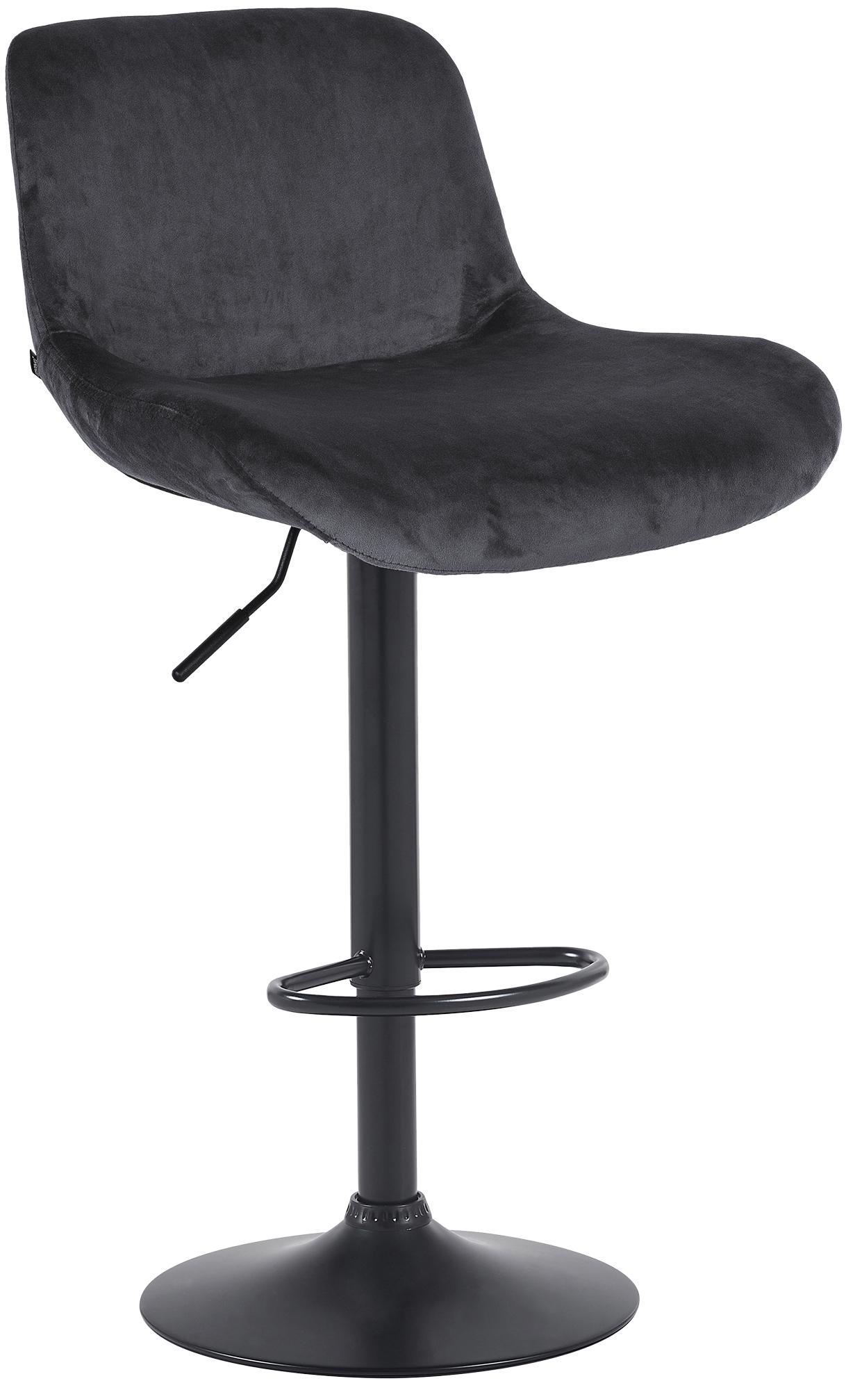 Tabouret de bar Solon noir
