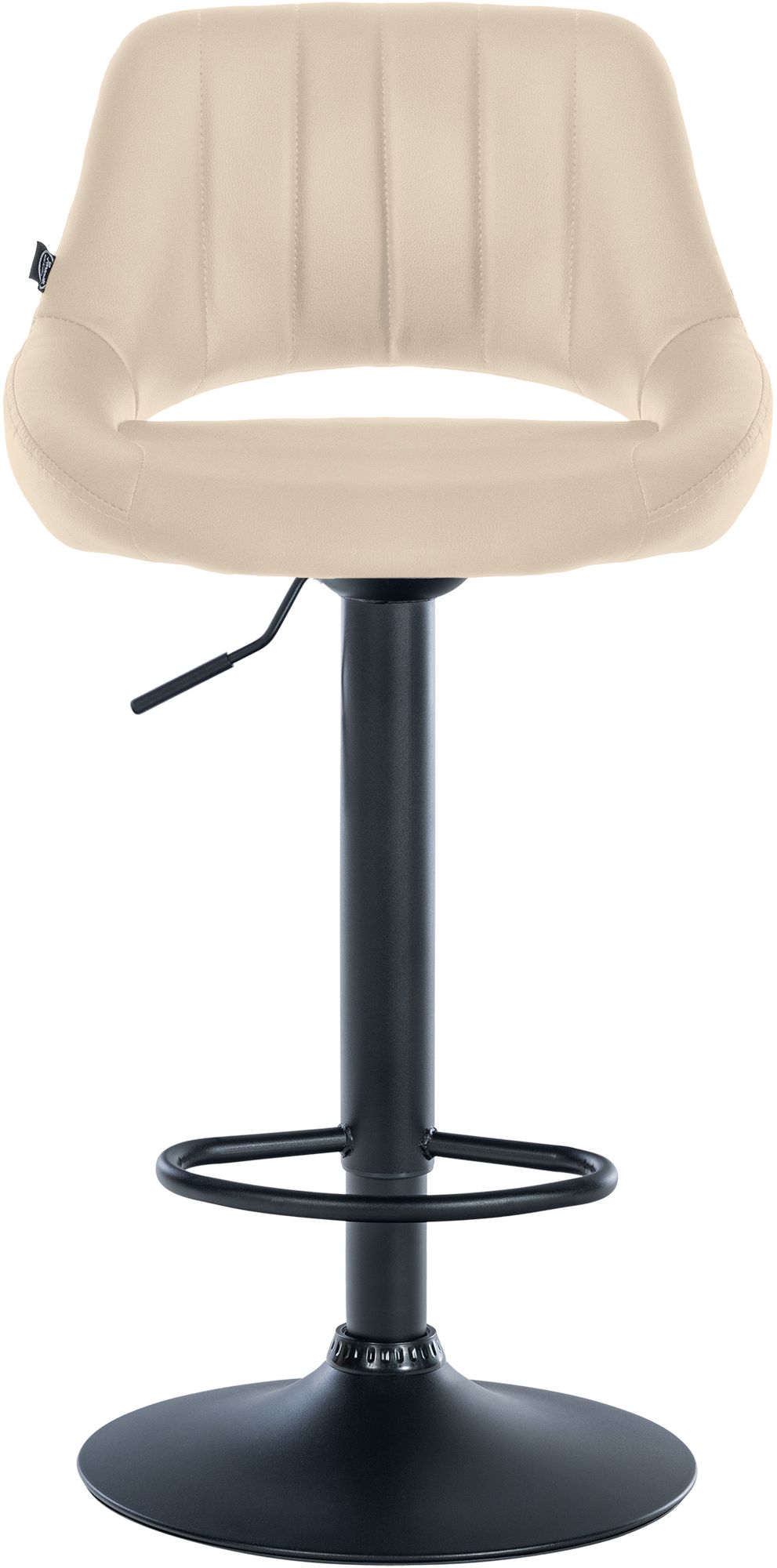Lot de 2 tabourets de bar Milet en similicuir