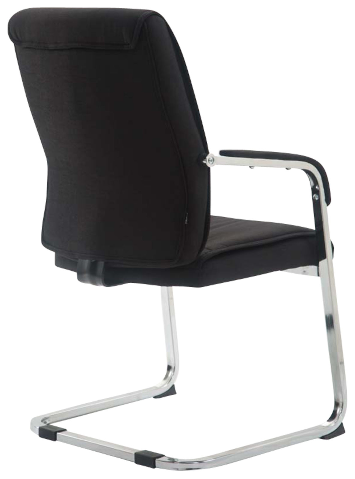 CLP Lot de 2 Chaises Cantilever XXL Anubis en Tissu avec accoudoirs