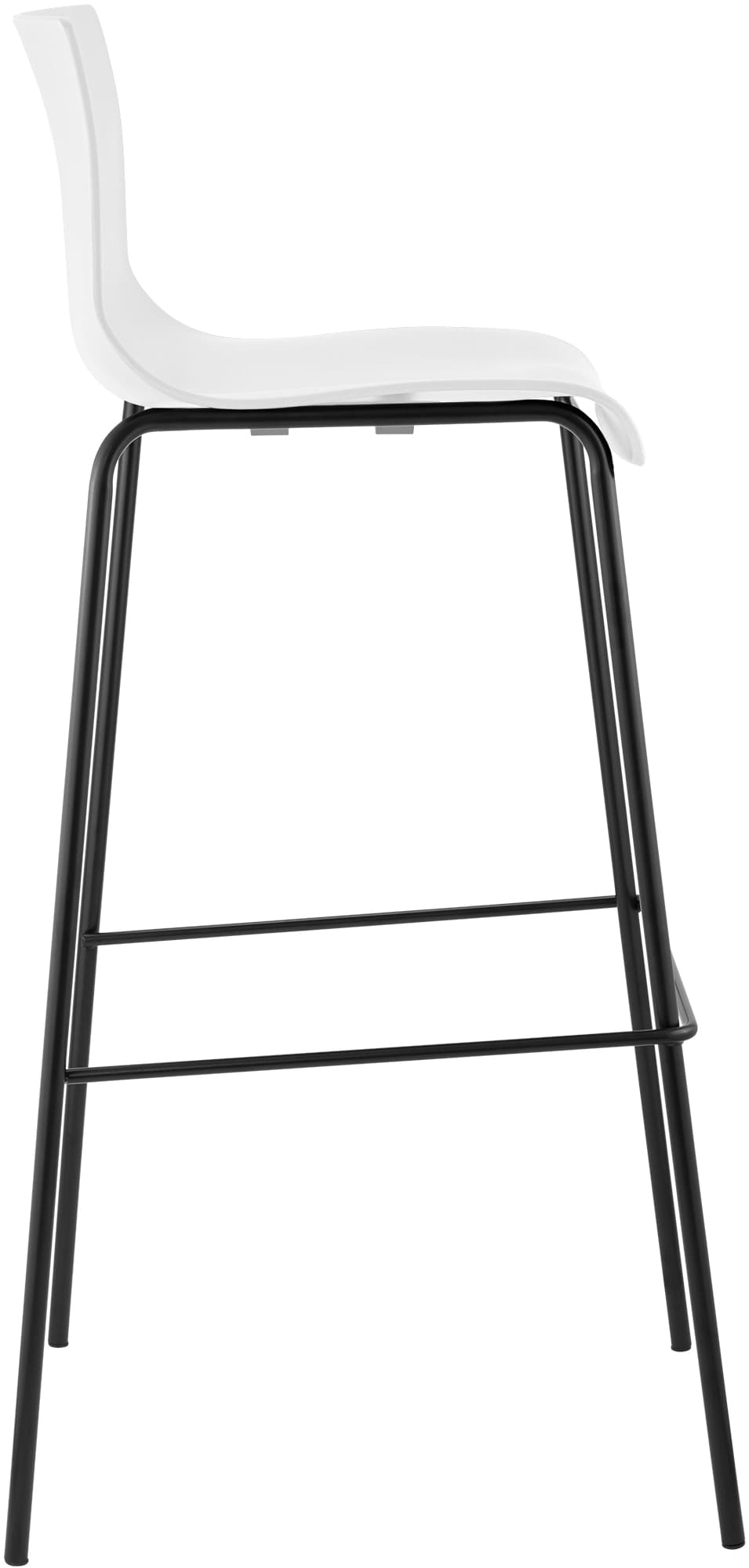 Lot de 2 tabourets de bar Hover en plastique