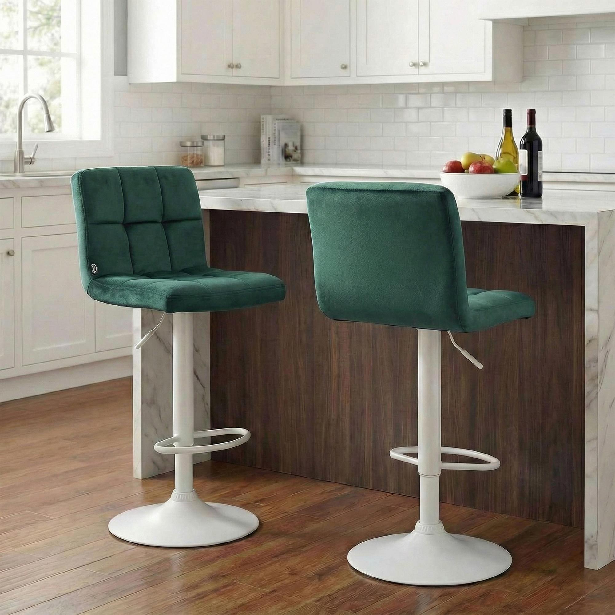Tabouret de Bar Peru Velours