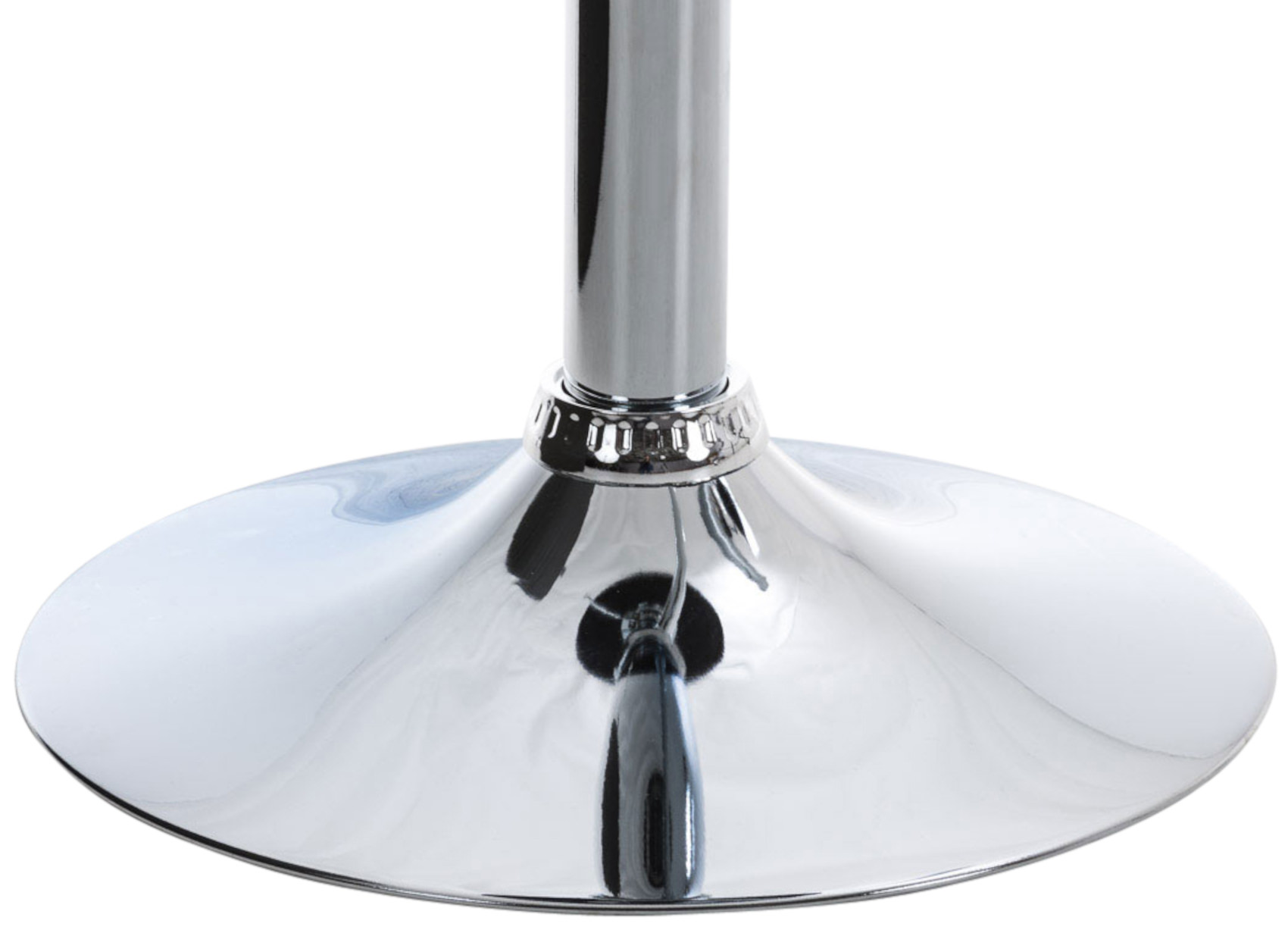 Lot de 2 Tabourets de bar Peru en Tissu Piètement Métal Pivotant et Ajustable