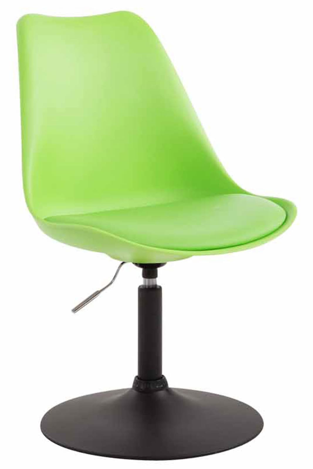 Lot de 4 Chaises de salle à manger Maverick en Plastique avec pied métal