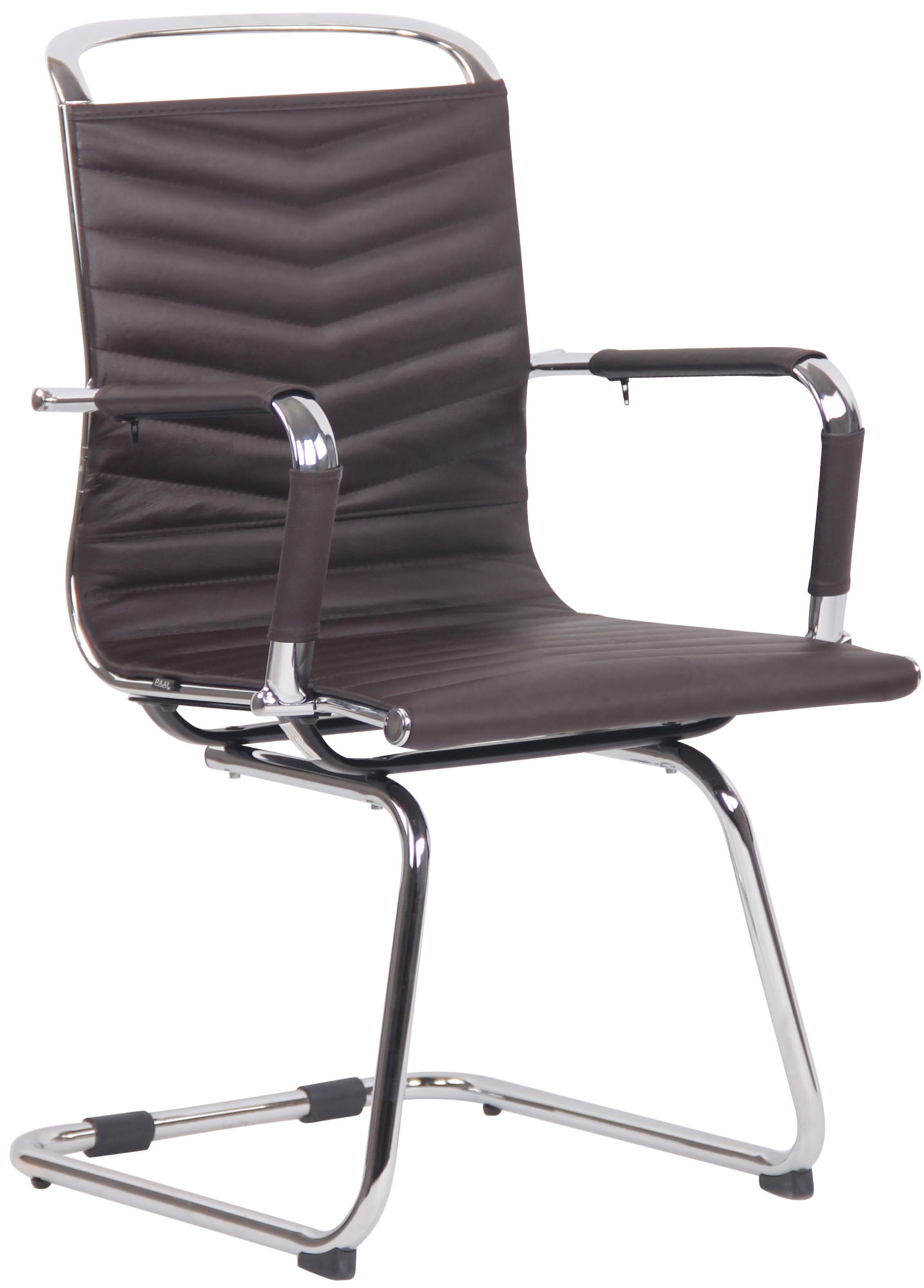 Chaise de visiteur Burnley en Similicuir ou Véritable Cuir
