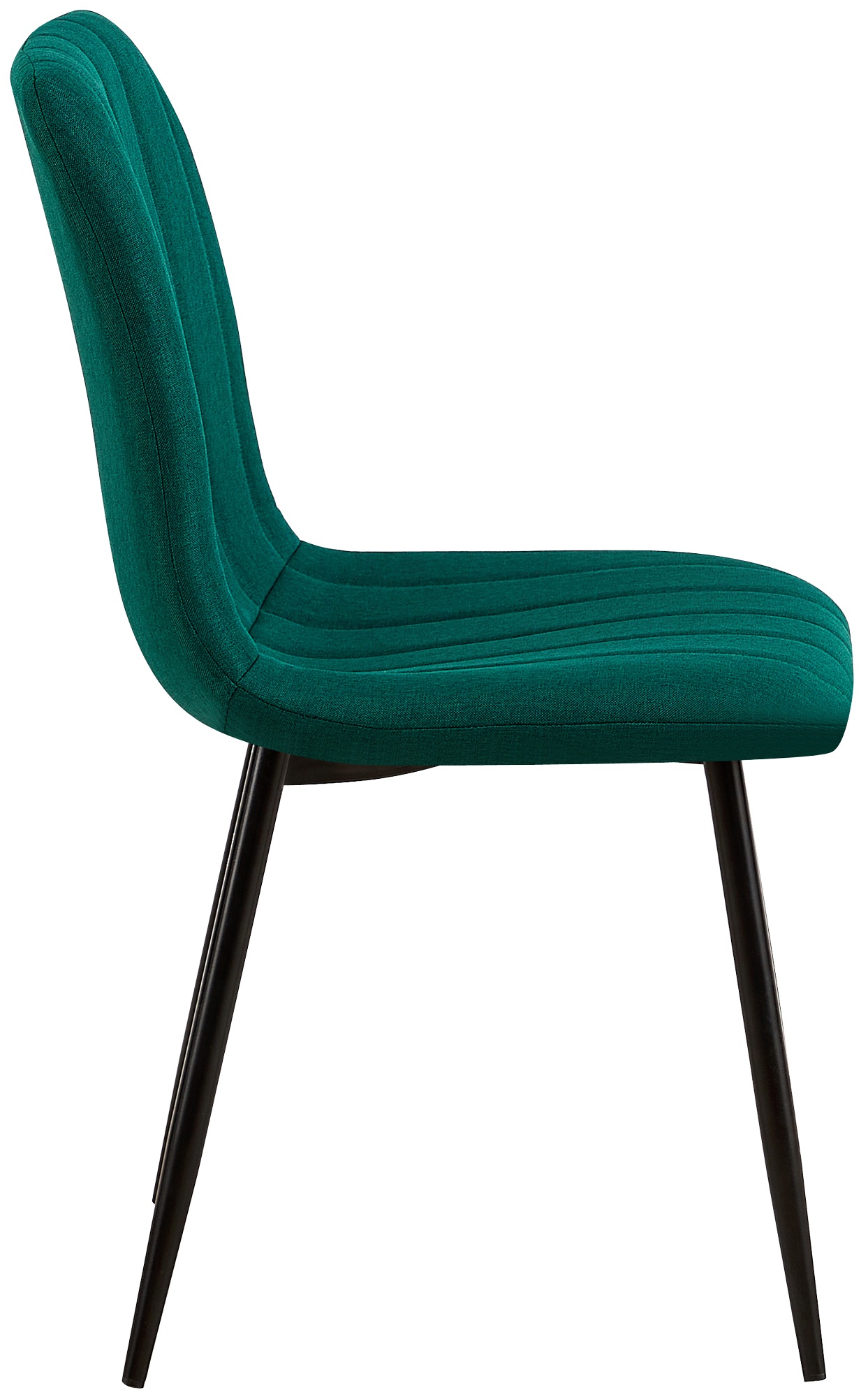 Chaise de salle à manger Dijon avec Piètement en métal noir