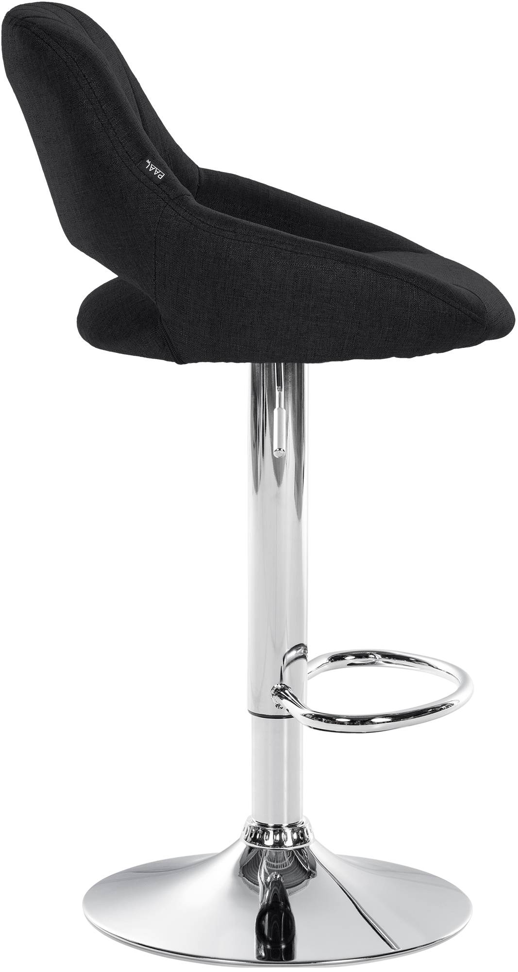 Tabouret de bar Milet en tissu