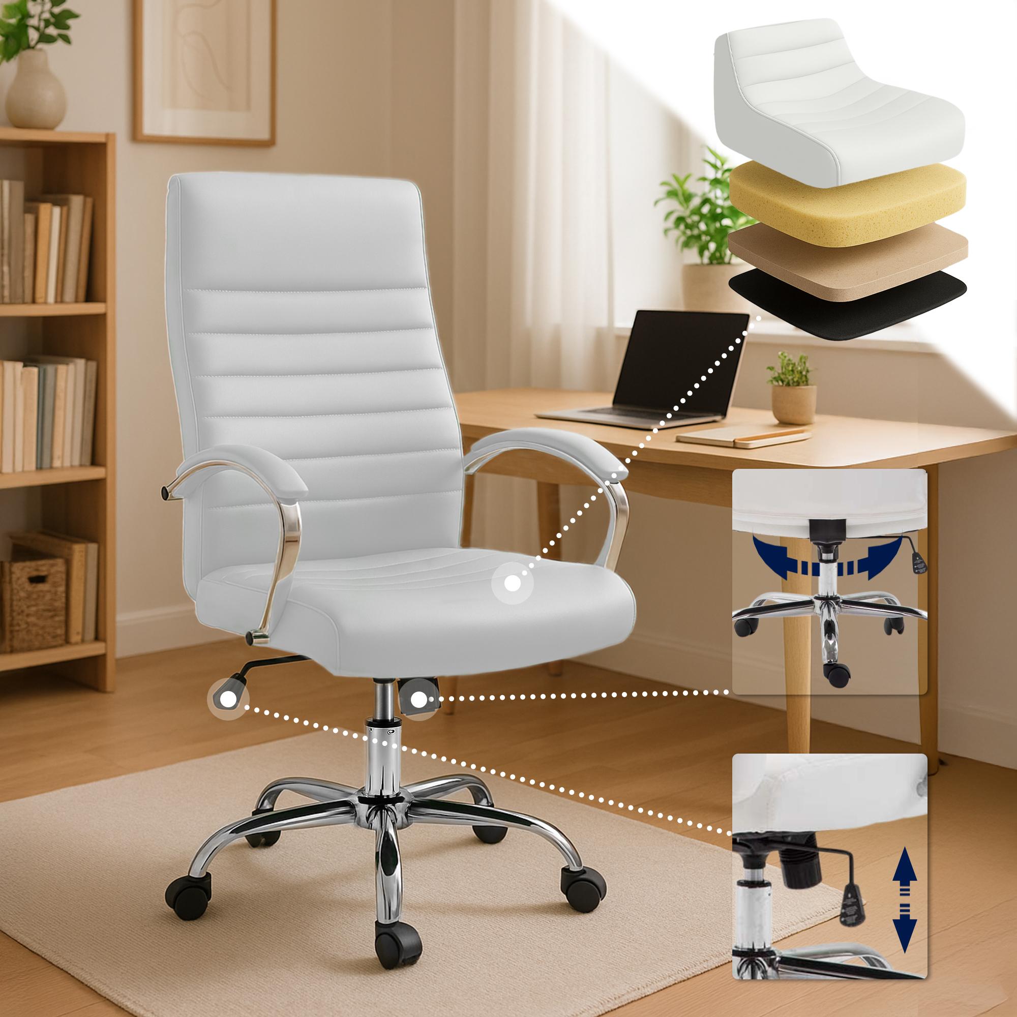 Fauteuil de bureau XL Valais similicuir