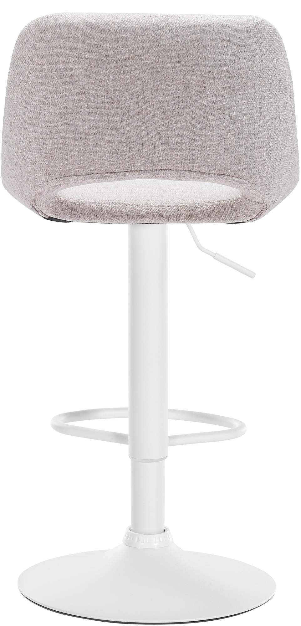 Lot de 2 tabourets de bar Camden tissu