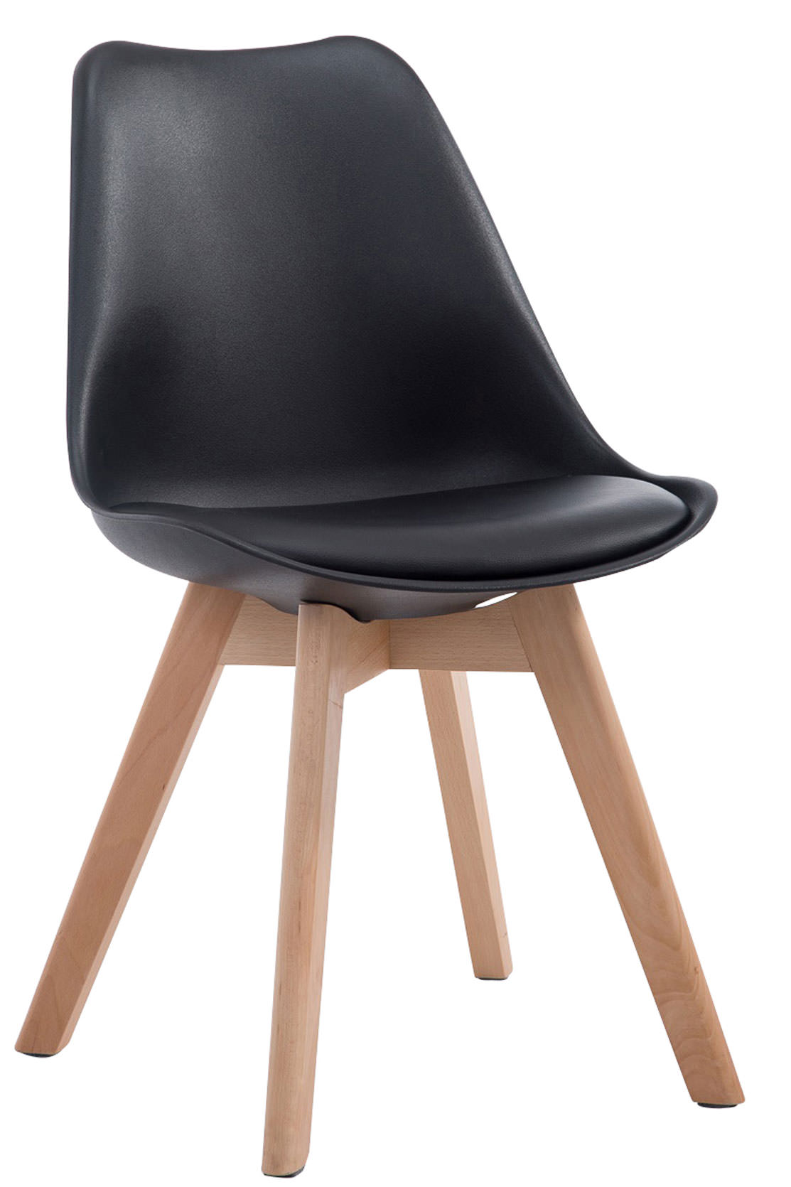 Lot de 4 chaises de salle à manger Borneo V2 en similicuir