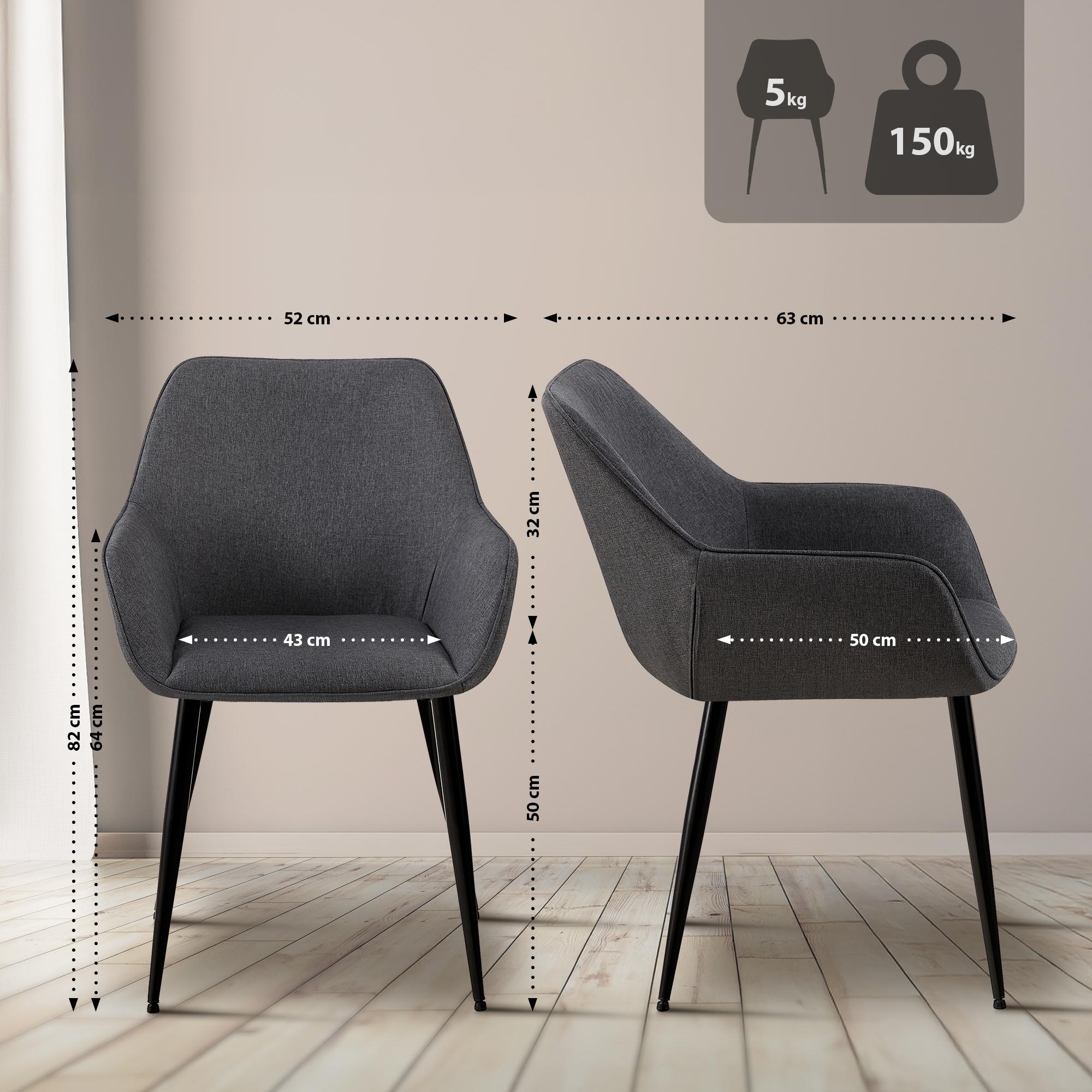Chaise de salle à manger Luena