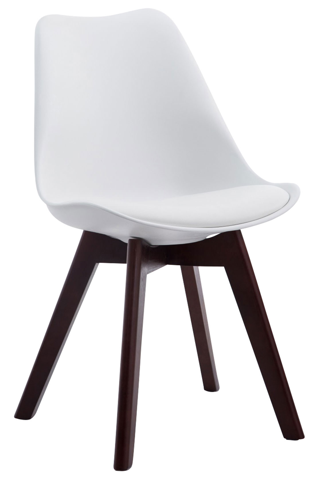Lot de 4 chaises de salle à manger Borneo V2 en similicuir