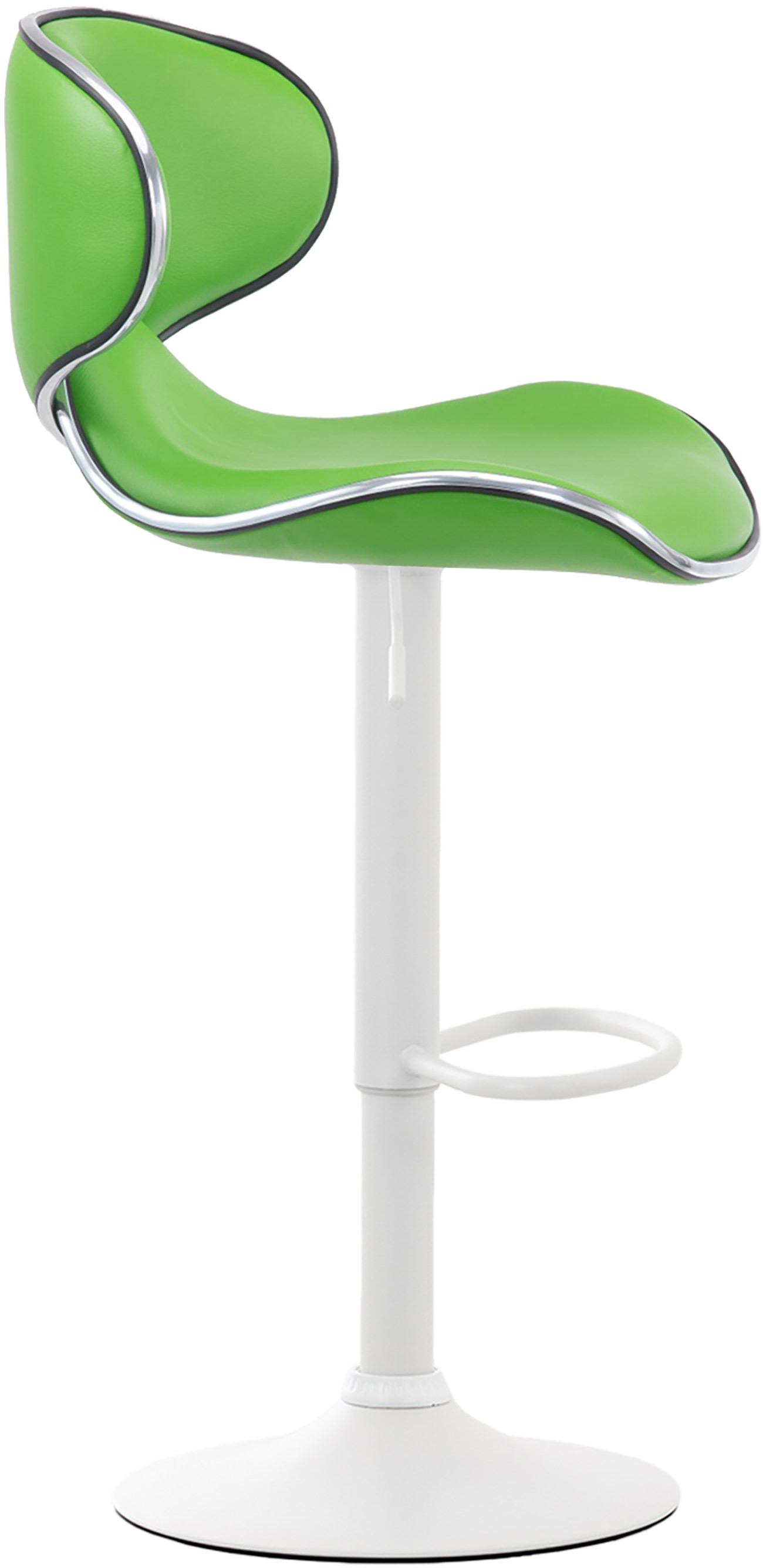 Tabouret de bar Las Vegas V2 similicuir avec pied en métal