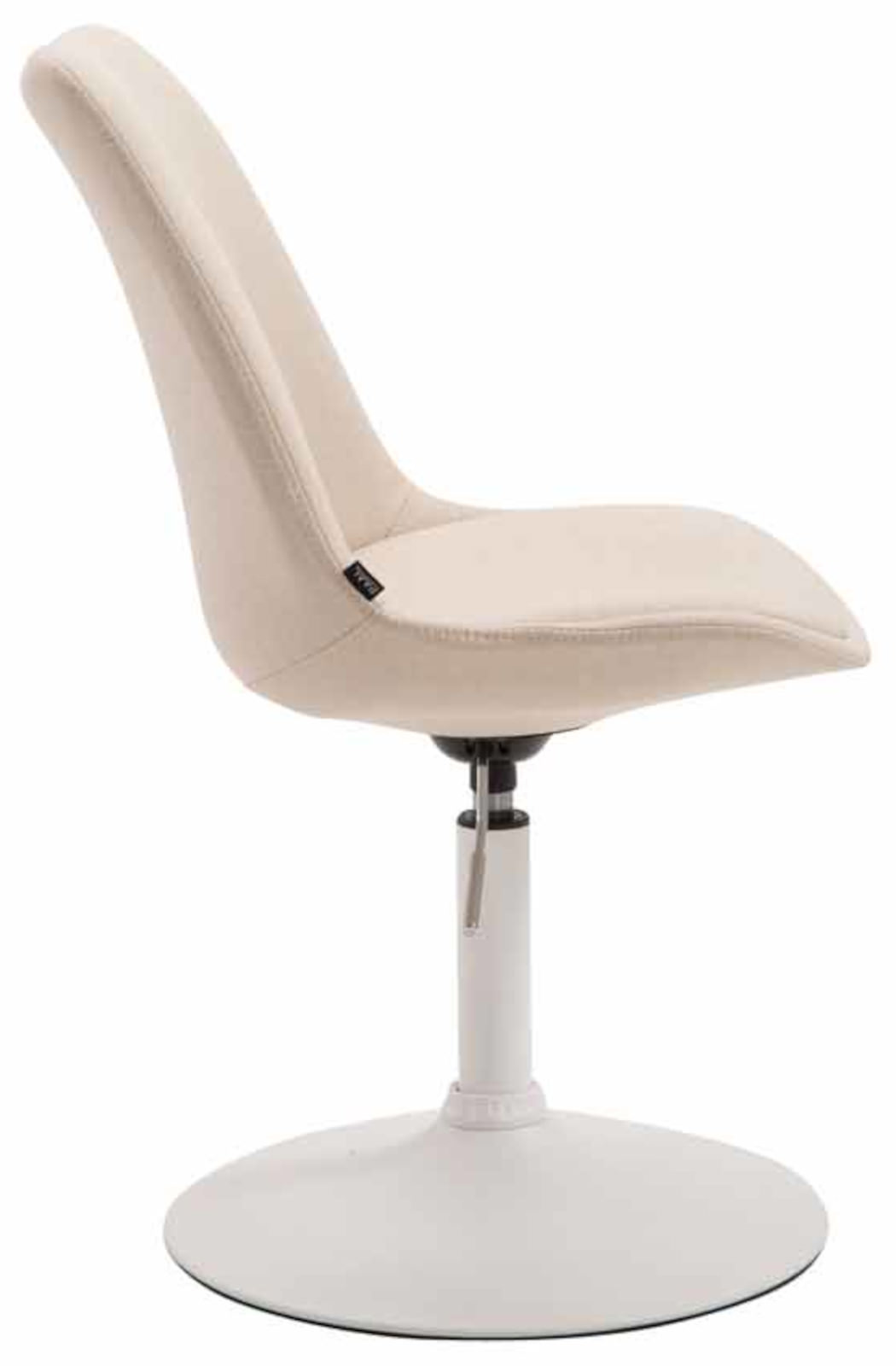Lot de 4 Chaises de salle à manger Maverick tissu avec pied trompette