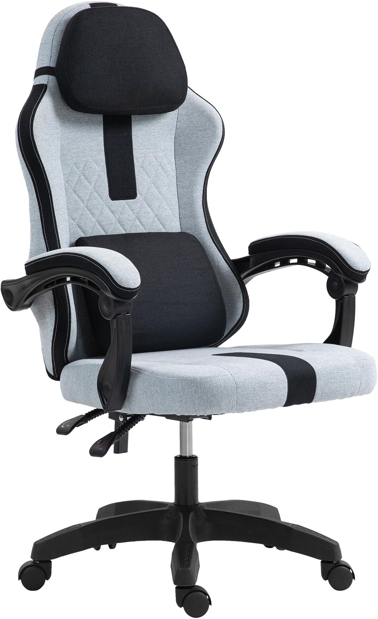 Chaise de bureau Miltona tissu