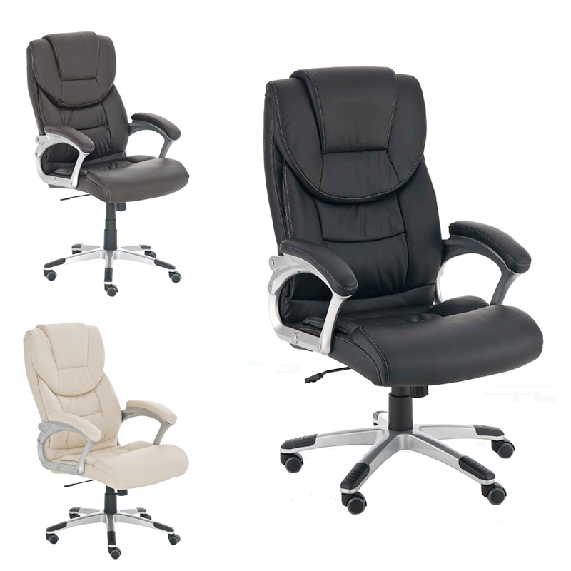 Fauteuil de bureau Texas en similicuir