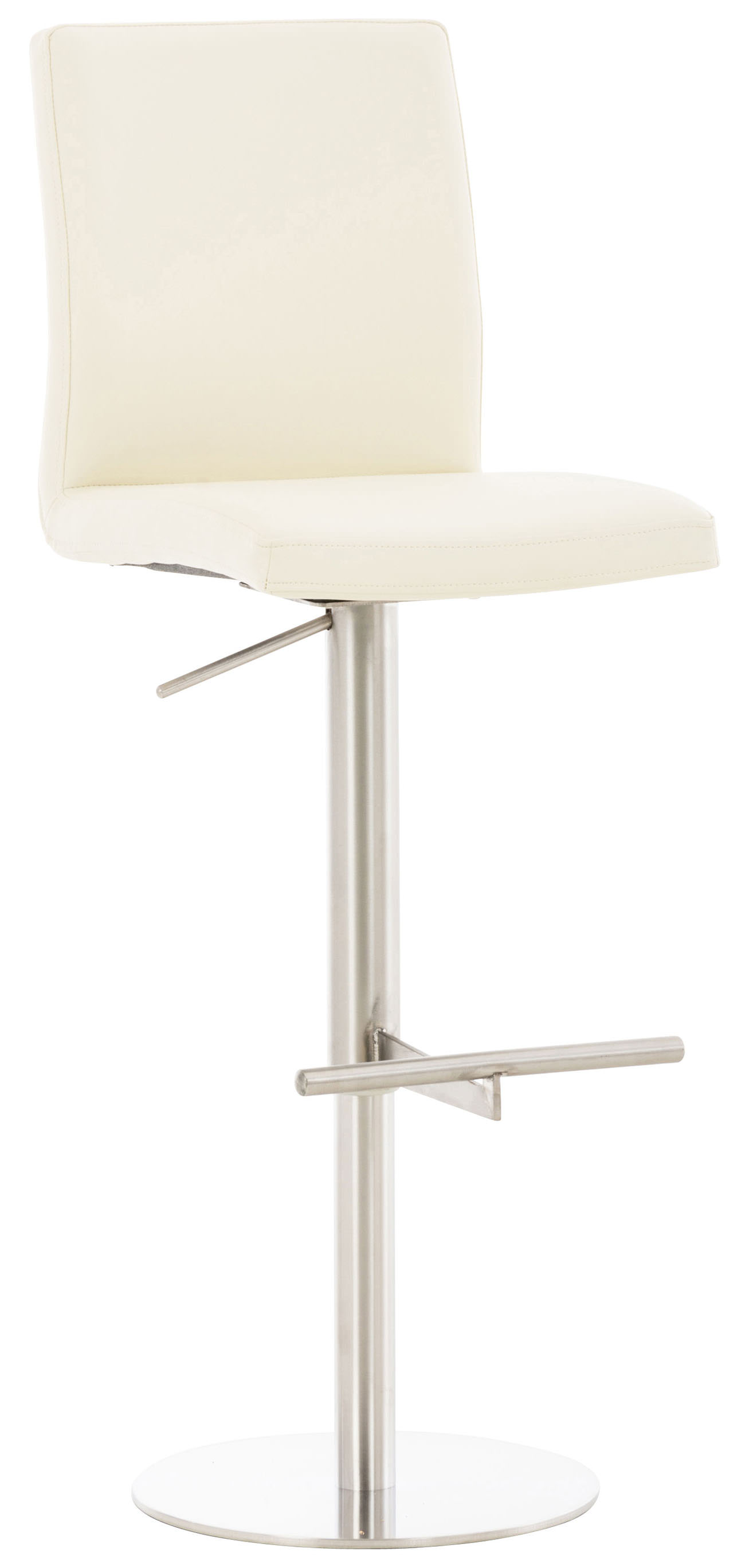 Lot de 2 tabourets de bar Cadiz en similicuir