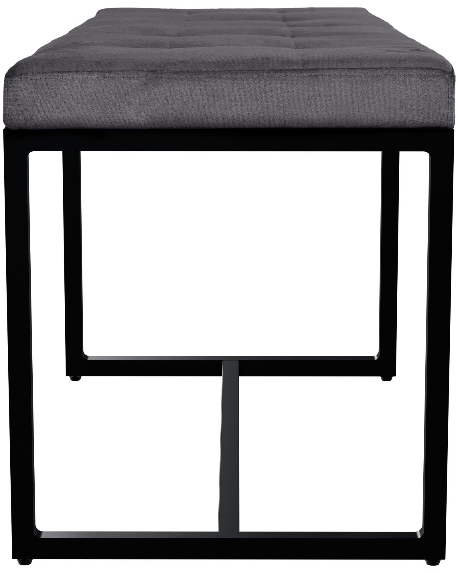 Banc Barci avec structure noire