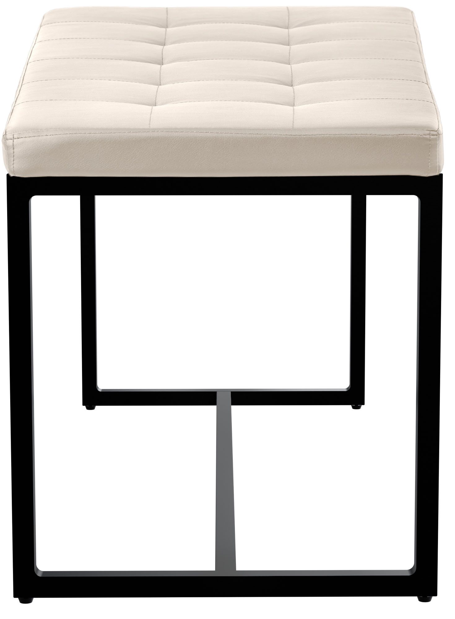 Banc Barci avec structure noire