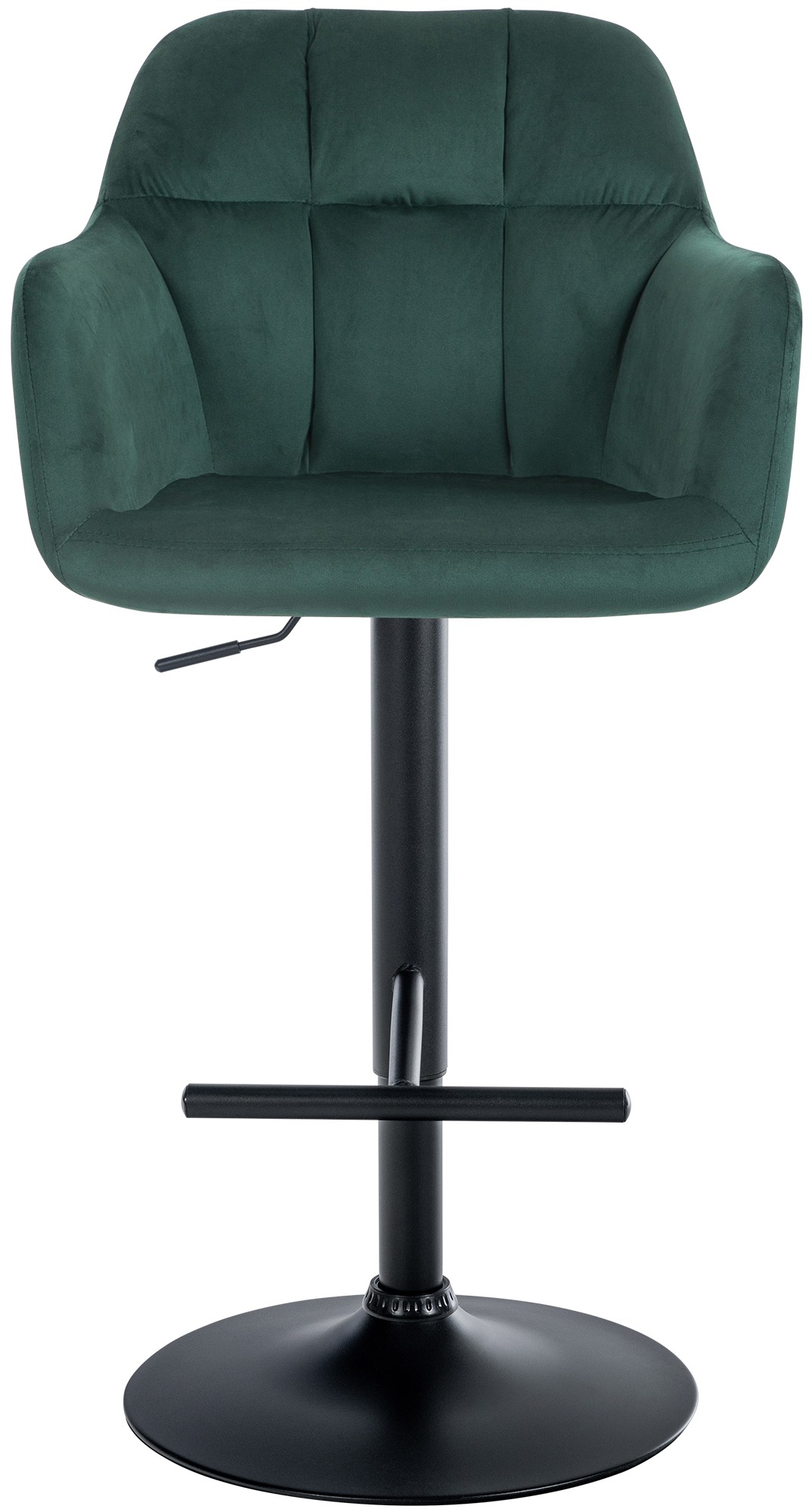 Tabouret de bar Natoma velours
