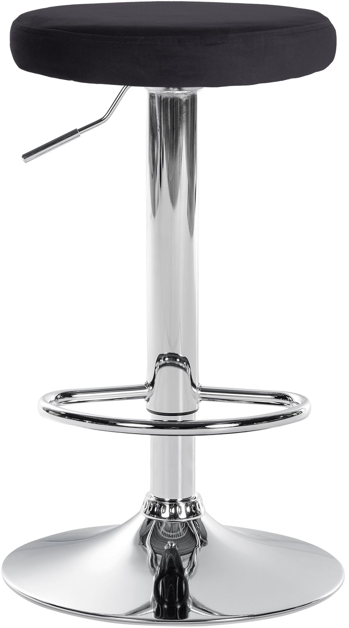 Lot de 2 tabourets de bar Ponte velours